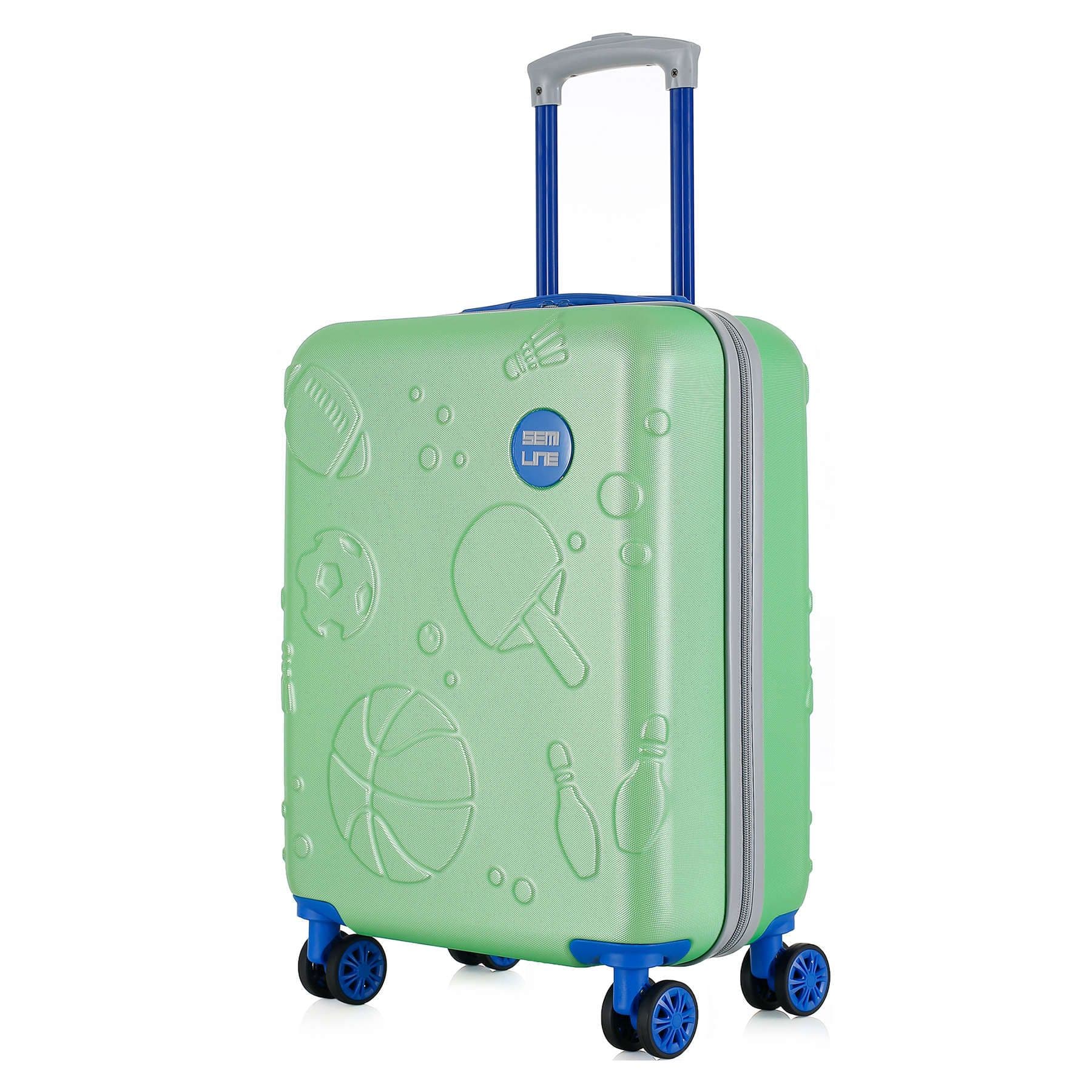 Валіза дитяча Semi Line 20" (S) Green/Blue (T5890-2)