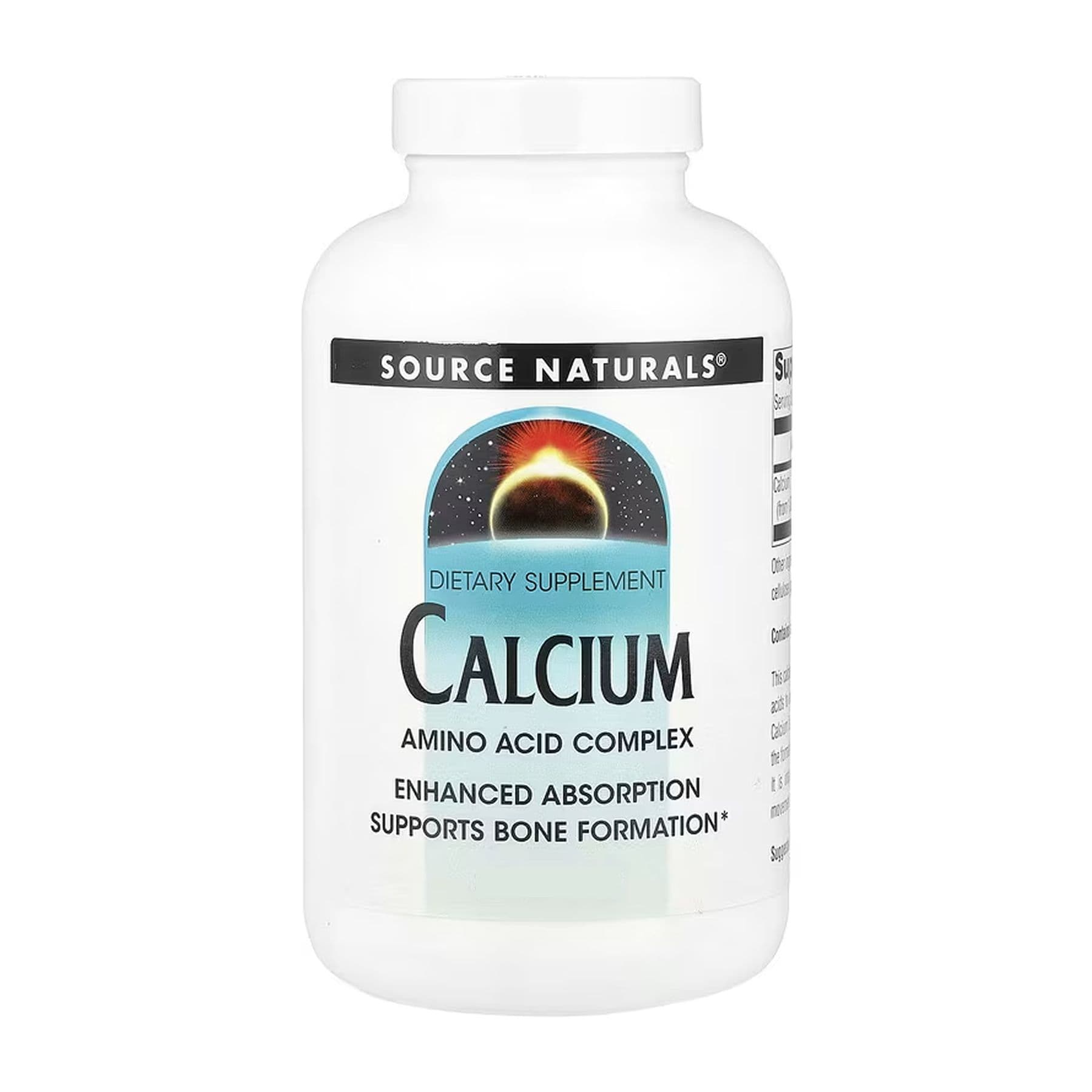 Кальцій 200 мг, 100 таблеток, Source Naturals
