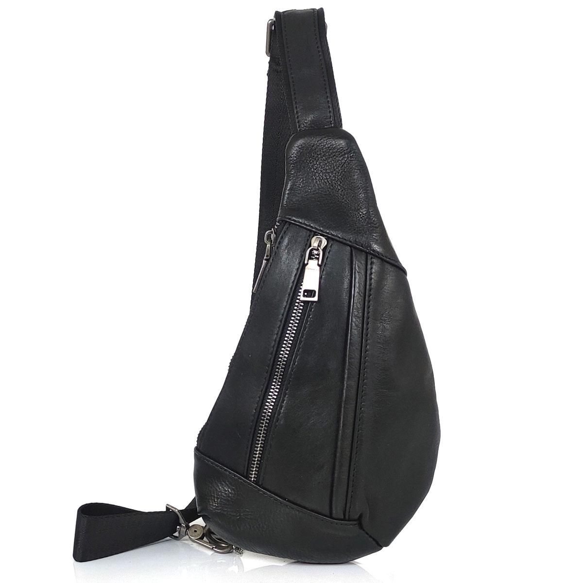 Слінг чорний через плече Tiding Bag S-JMD10-0212A