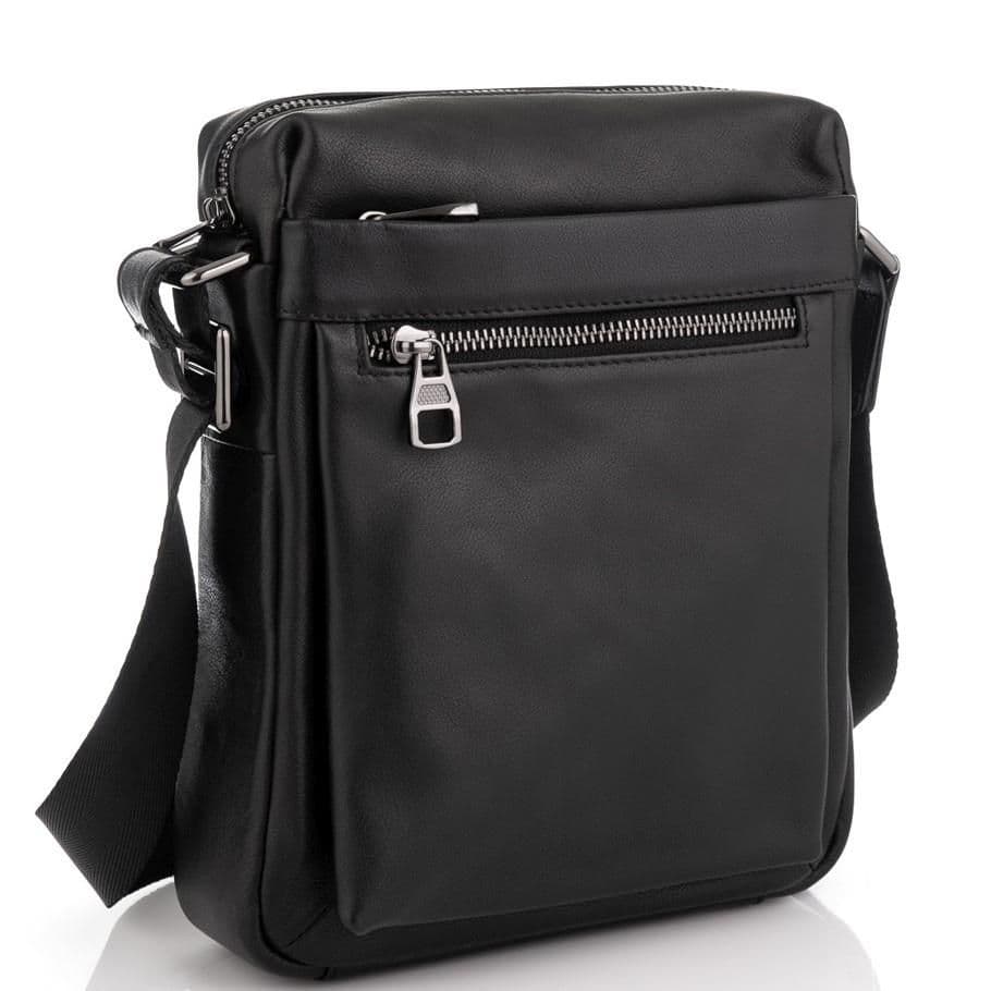 Чоловіча сумка через плече з натуральної шкіри Tiding Bag 6026A
