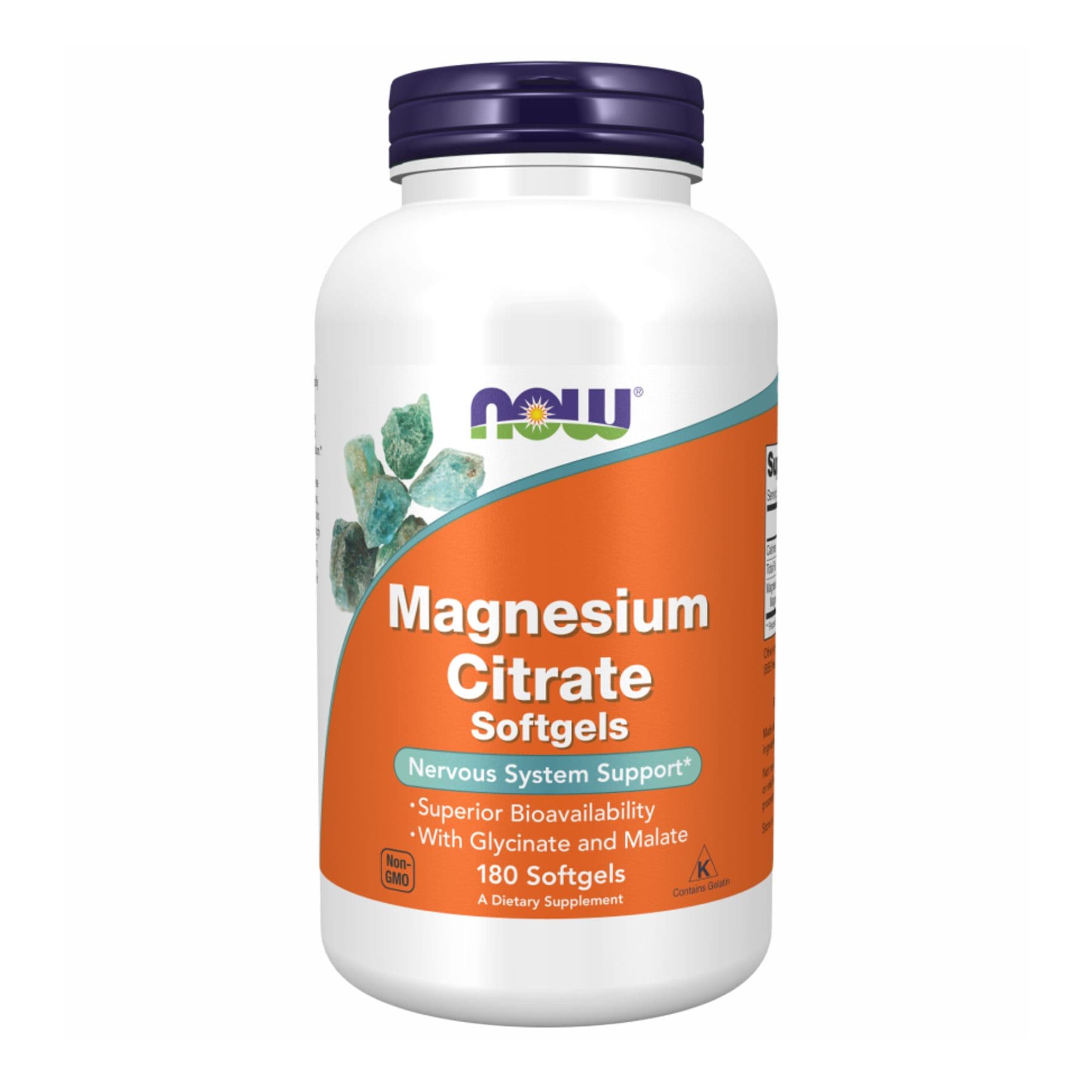 Magnesium Citrate 134mg - 180 sgels