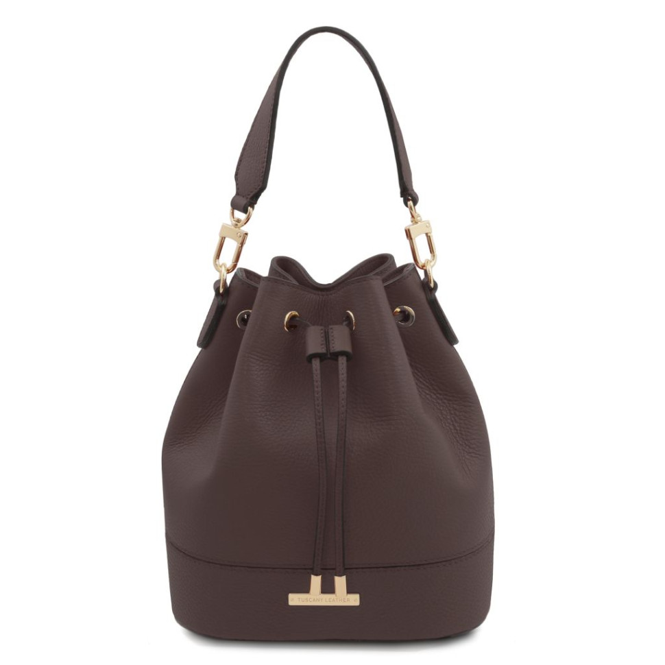Женская сумка - ведро TL142146 (bucket bag) от Tuscany (шоколад) — фото 1