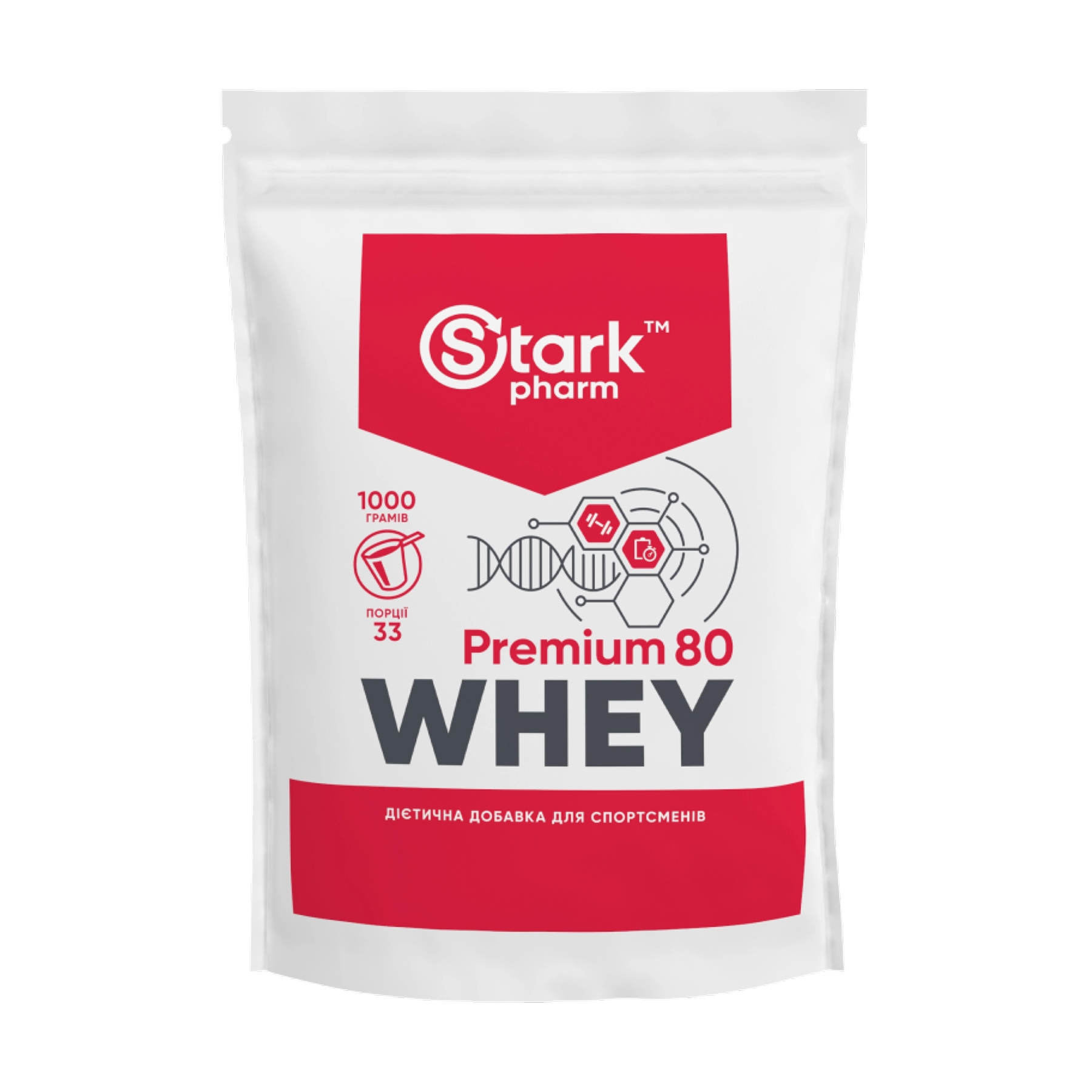 Whey 80 Premium - 1000g Double Chocolate