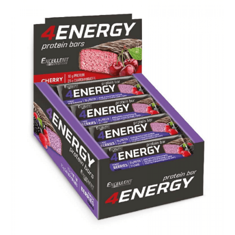 4 ENERGY, 24 x 40 г Ягода