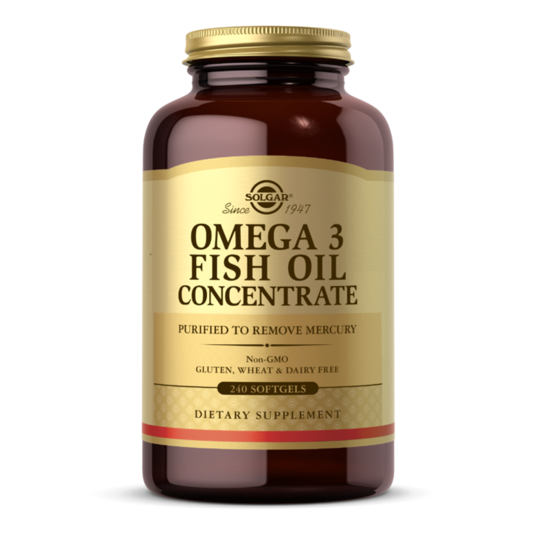 Omega-3 Fish Oil Concentrate - 240 softgels — фото 1