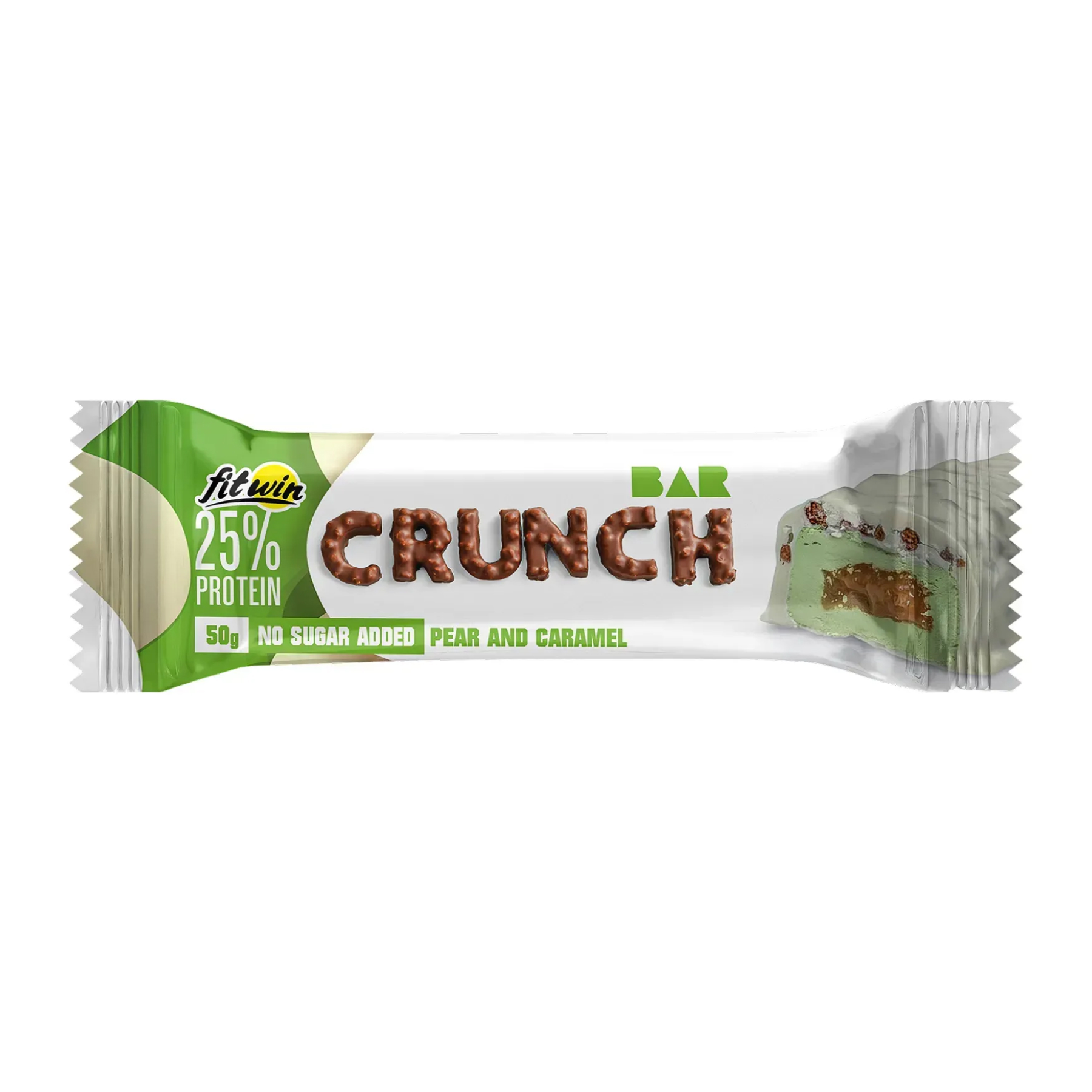 Crunch Bar, 12x50 г, Груша і Карамель