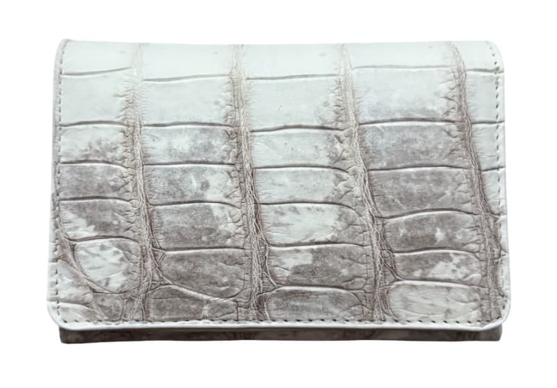 Гаманець жіночий зі шкіри крокодила Exotic Leather Білий (cw23)