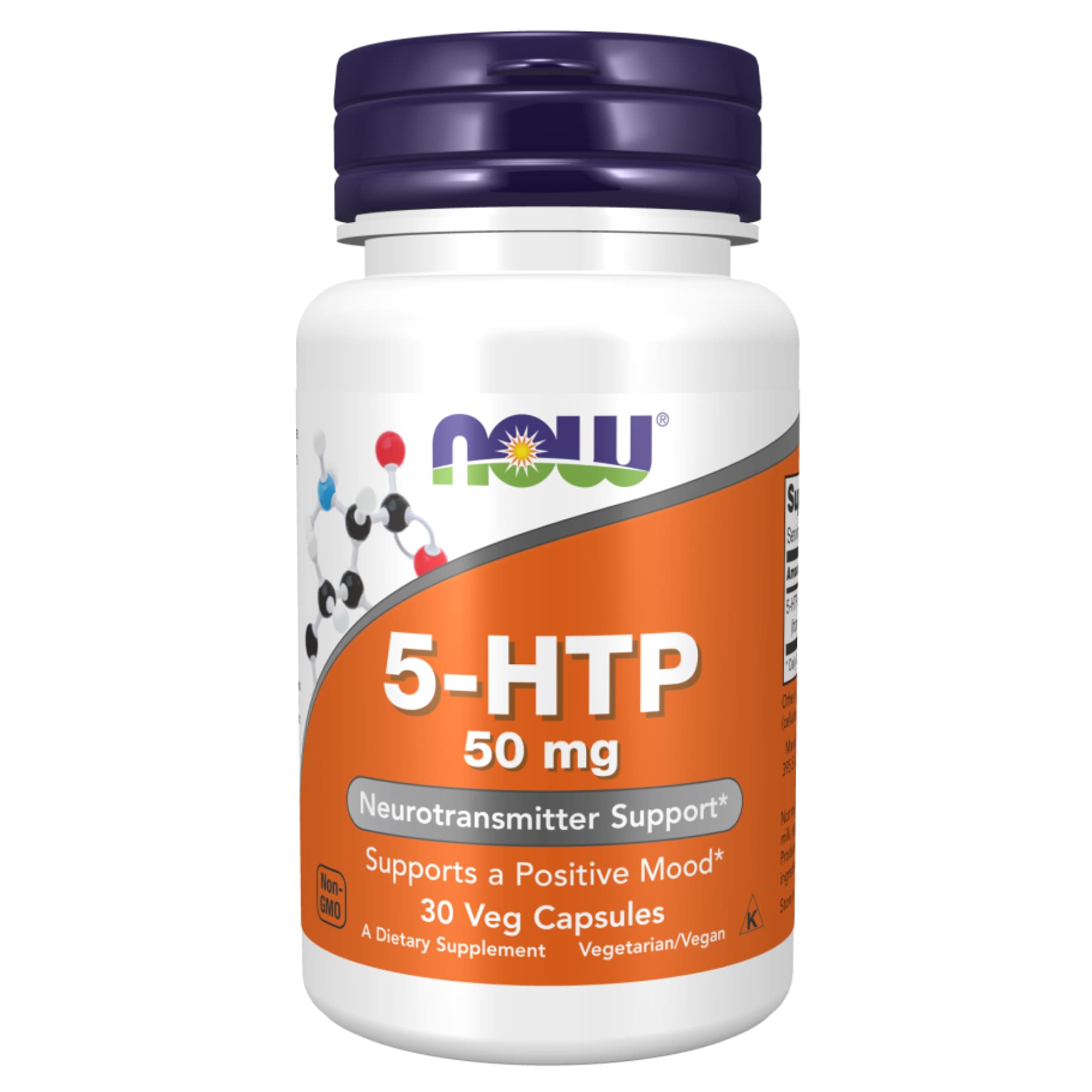 5-HTP, 50 мг, 30 вег. капсул