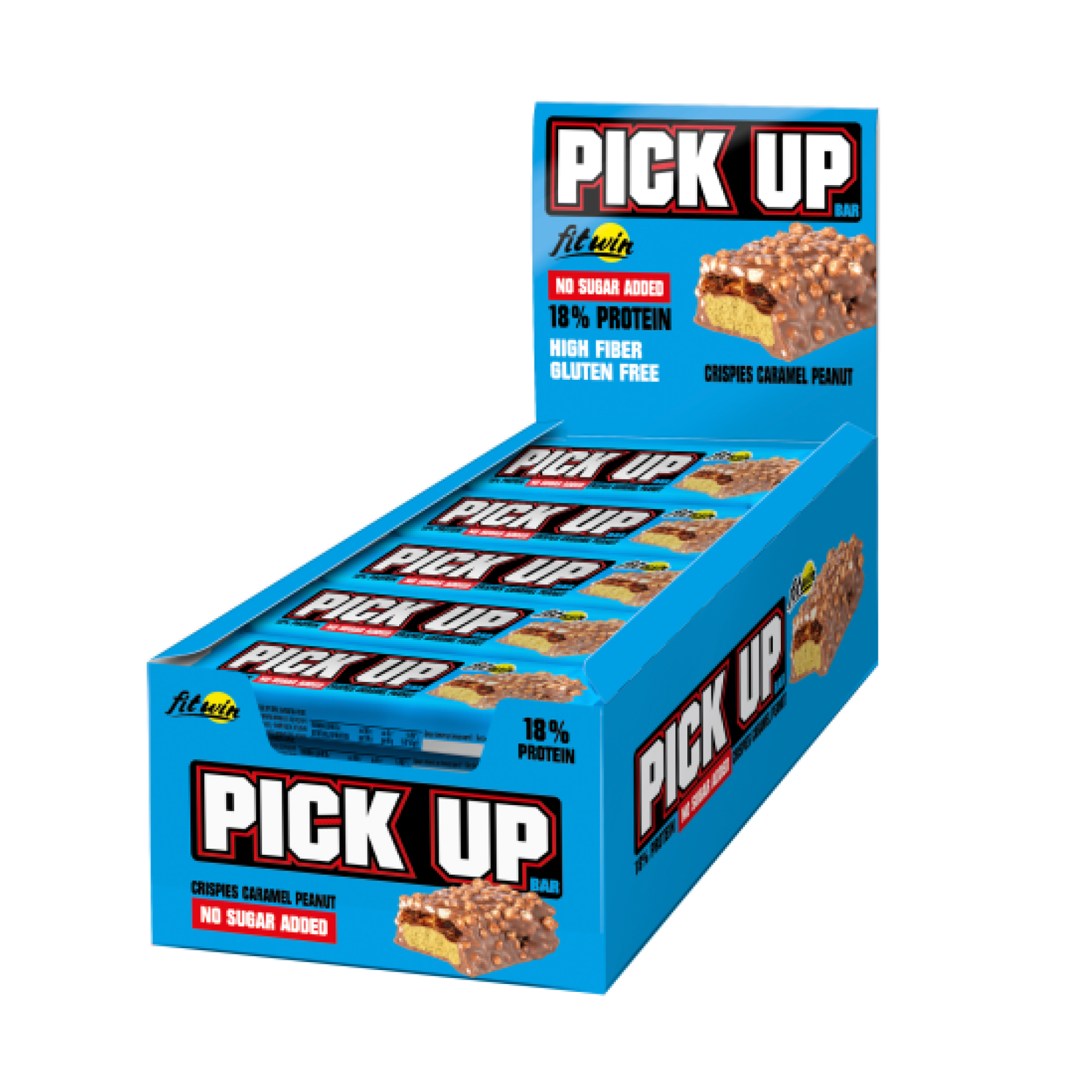 PickUp Crispies - 20x45g Caramel Peanut — фото 1