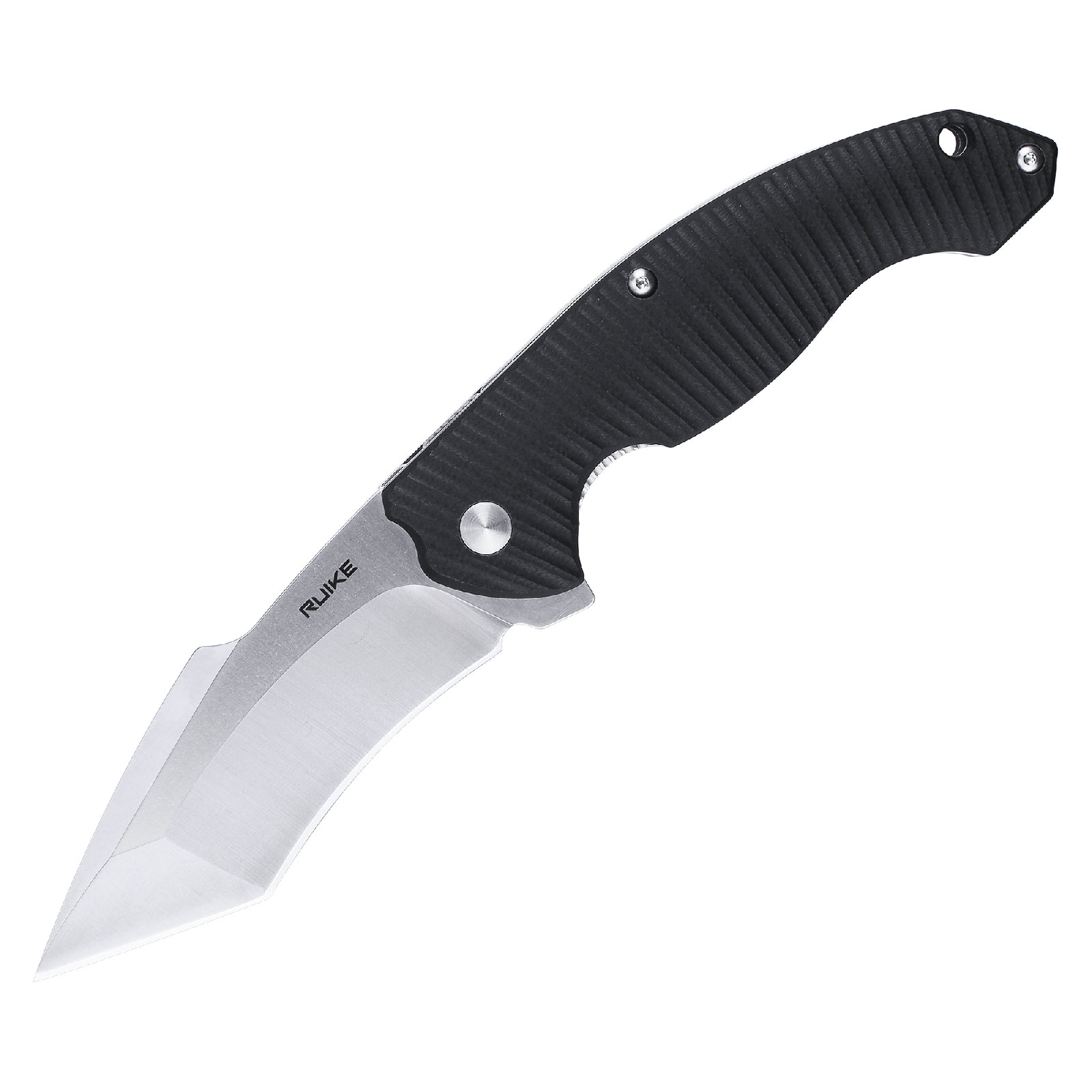 Ніж складаний туристичний Ruike P851-B, (8.9 см) 14C28N / G10 чорний