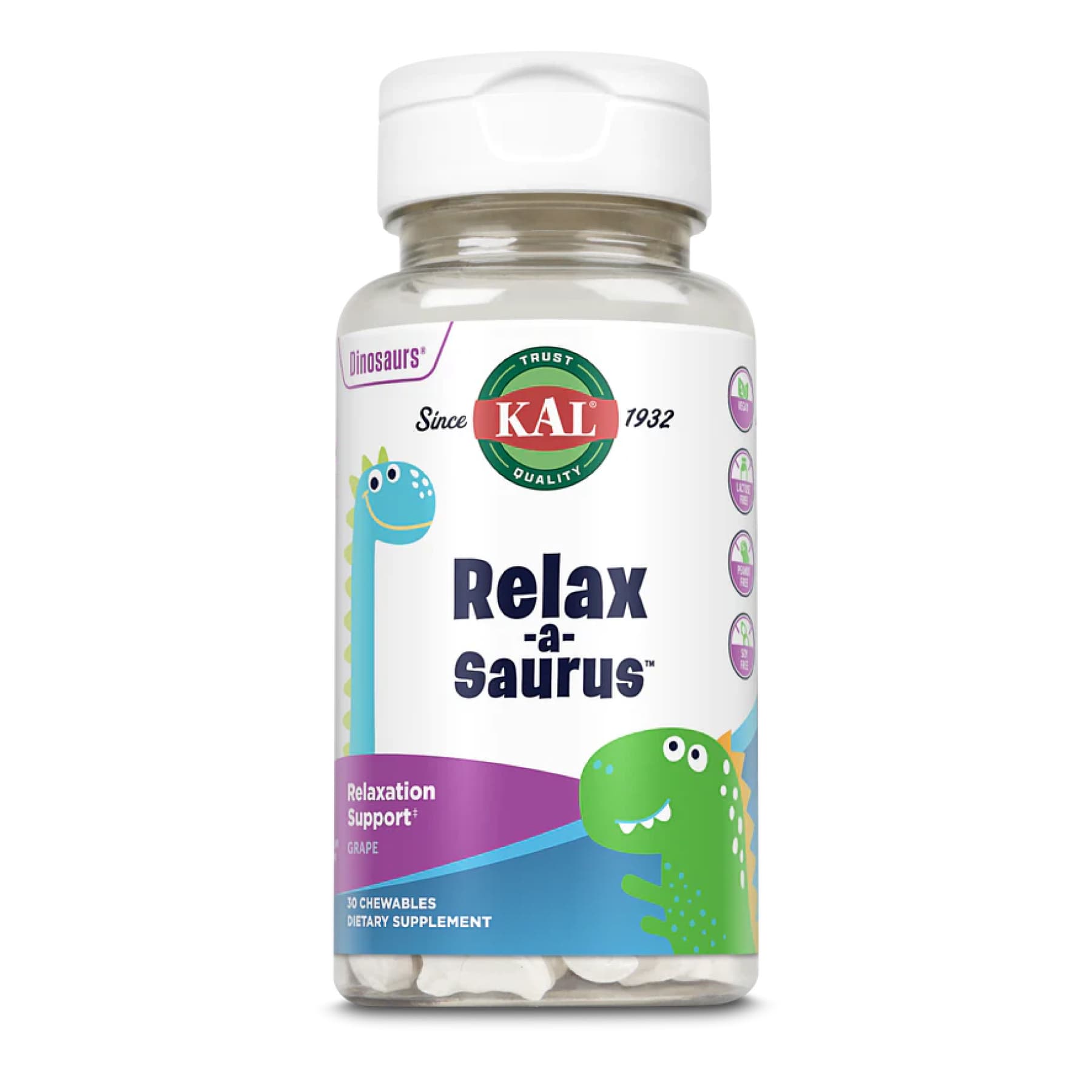 Relax-a-Saurus, 30 жувальних виноградів