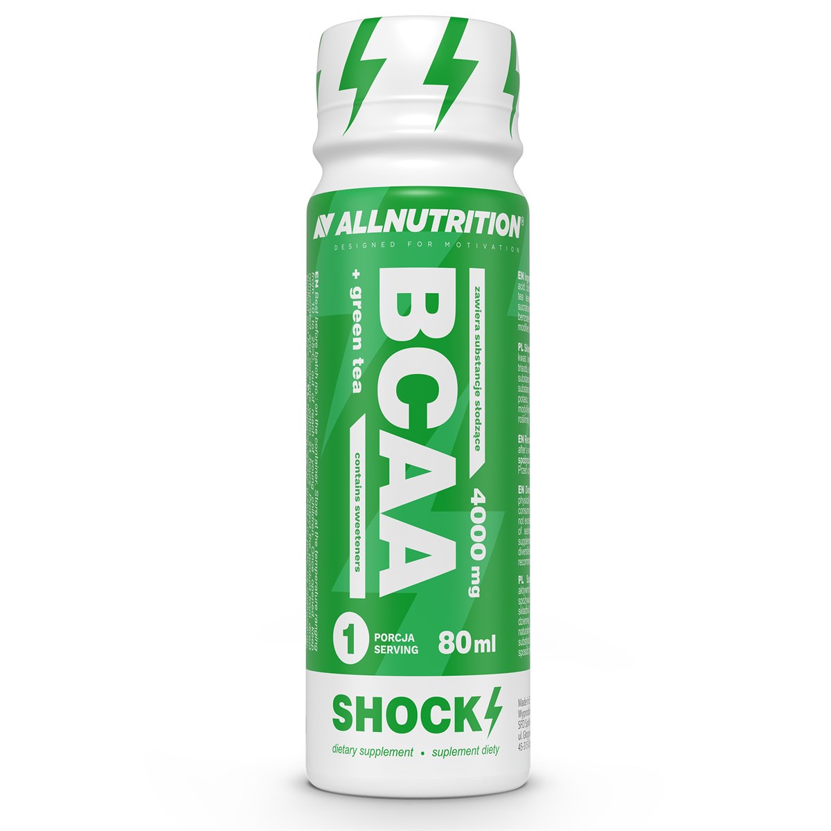 BCAA Shock Shot - 80ml Green Tea — фото 1