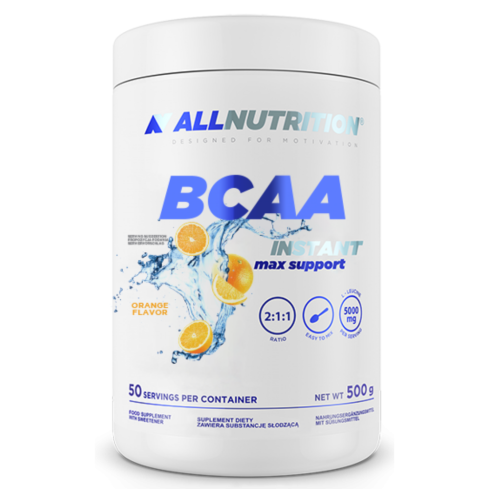 BCAA Max Support Instant - 500g Orange — фото 1