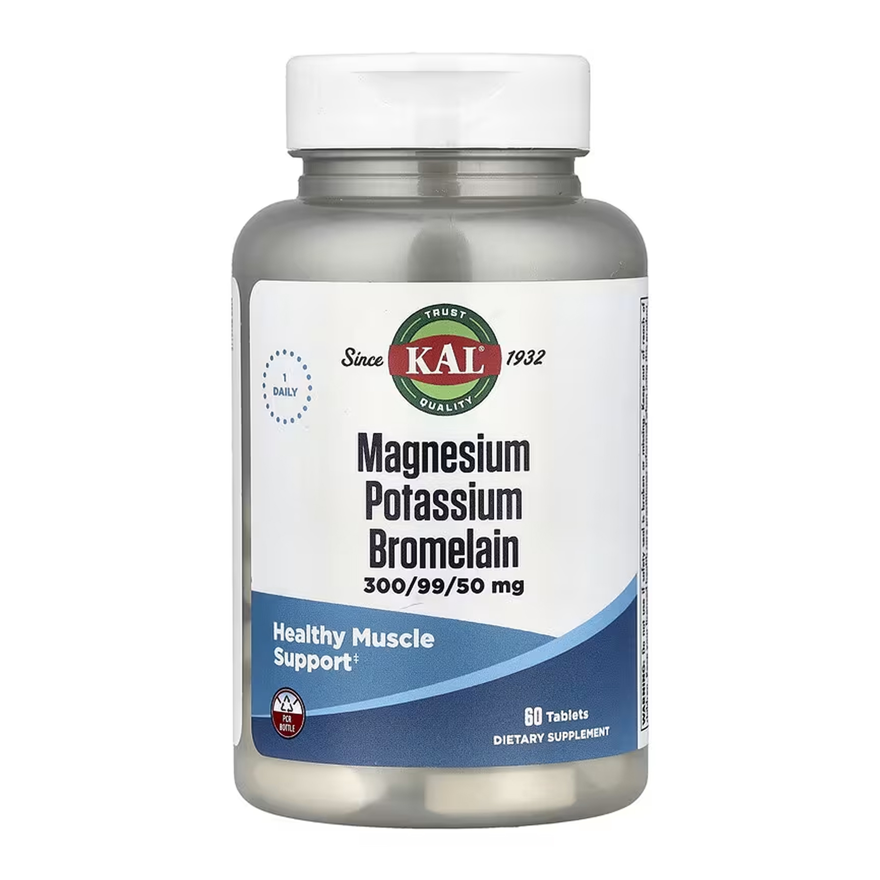Magnesium Potassium Bromelain - 60 tabs — фото 1