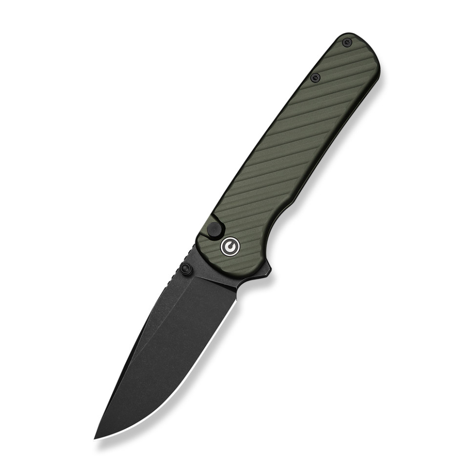 Ніж складаний туристичний Civivi Iron Tide (8.2 см) 14C28N / Aluminum зелений — фото 1