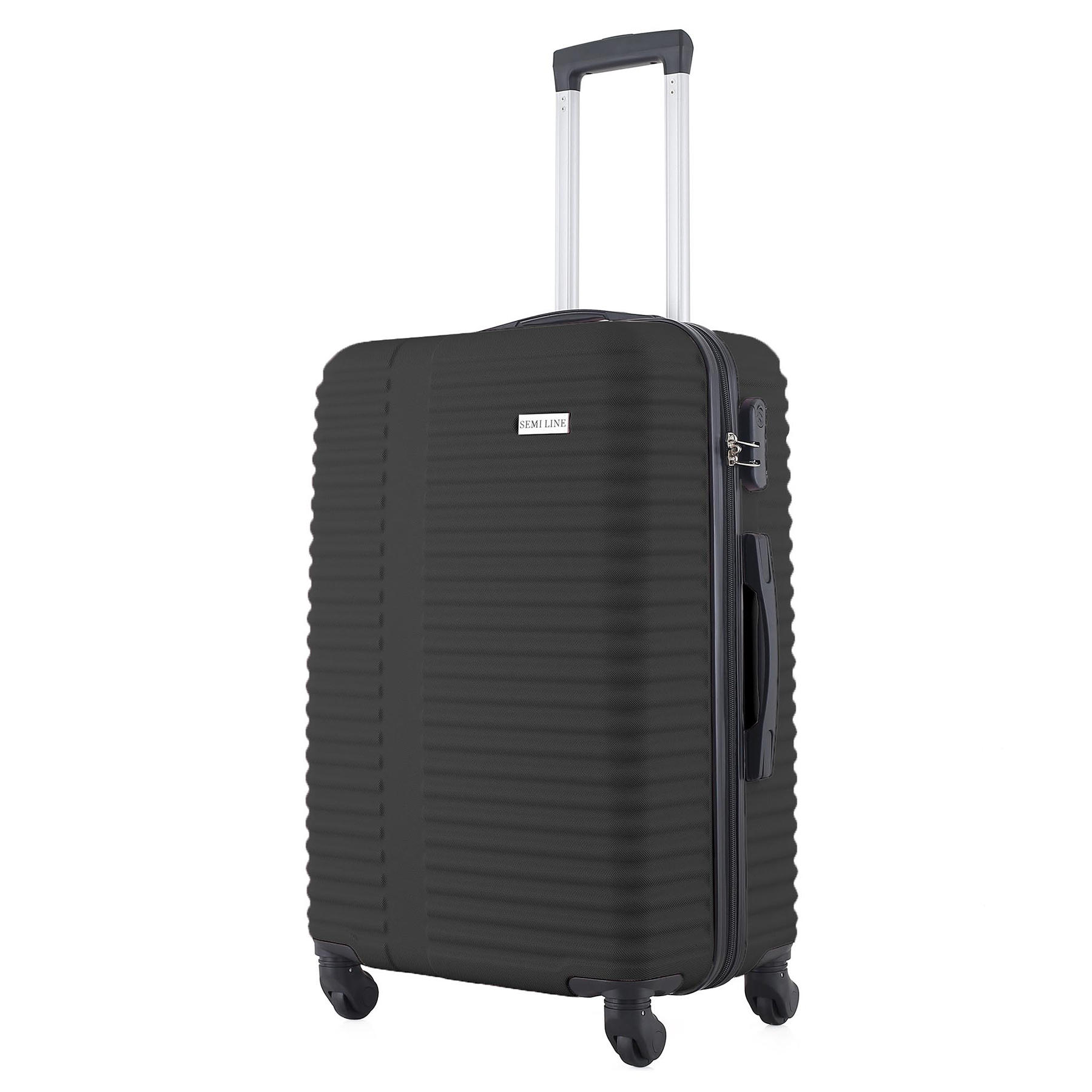 Валіза Semi Line 20" (S) Black (T5647-2)