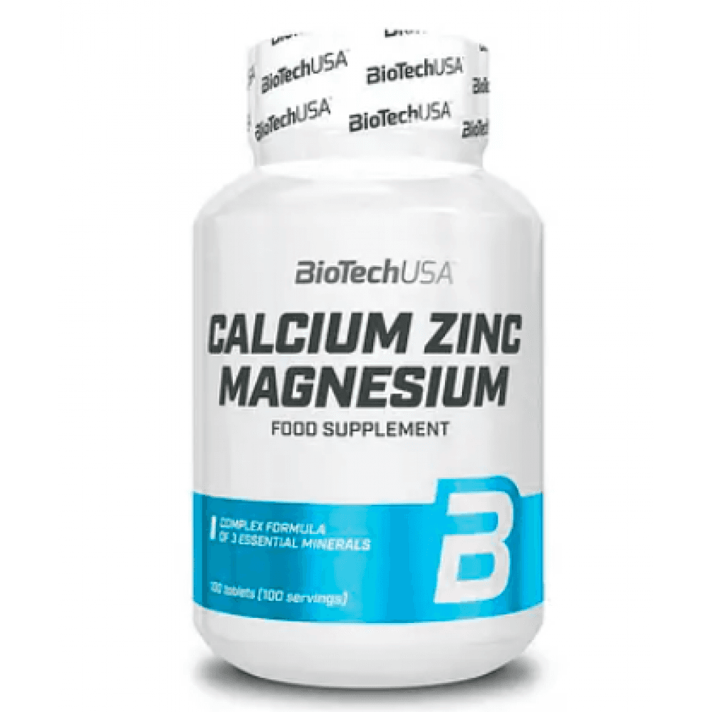 Calcium Zinc Magnesium - 100tabs — фото 1