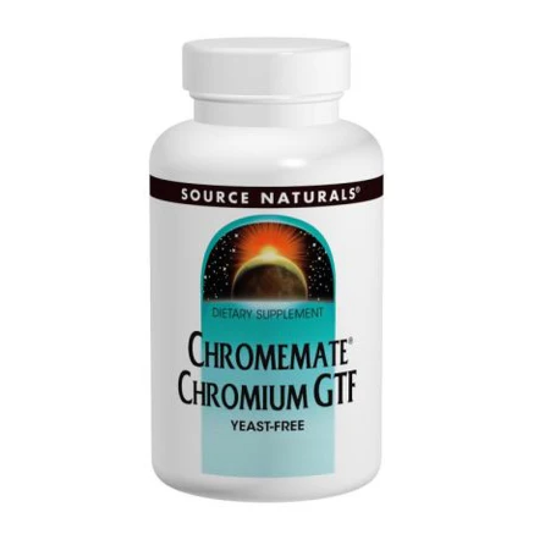 ChromeMate® Chromium GTF 200mcg Yeast Free - 120 tabs (Повреждена банка)