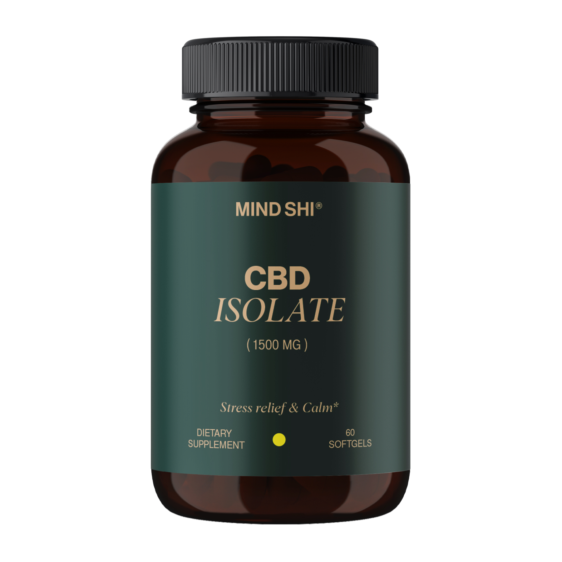 CBD Isolate 1500 mg - 60 softgels (Повреждена этикетка)