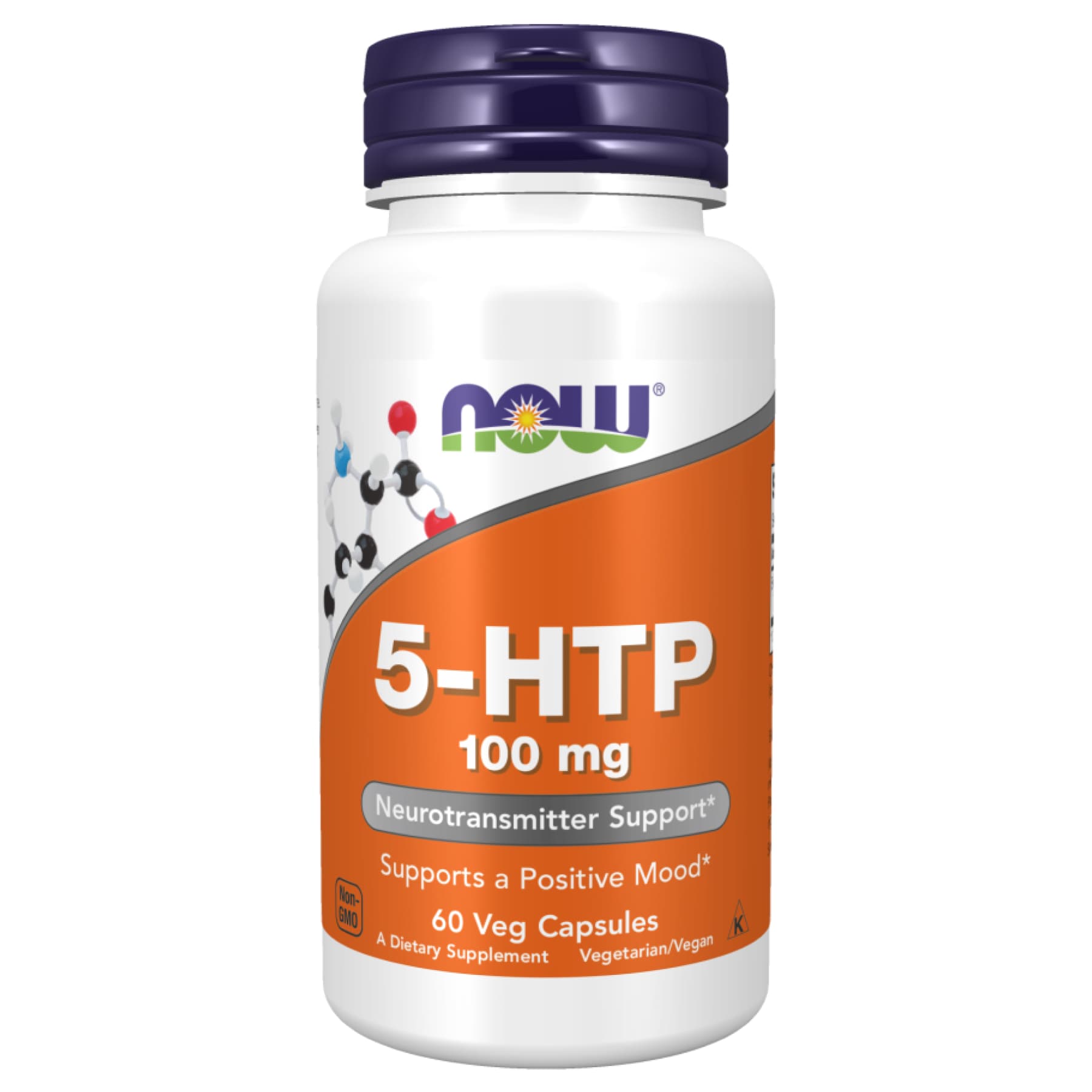 5-HTP, 100 мг, 60 вег. капсул