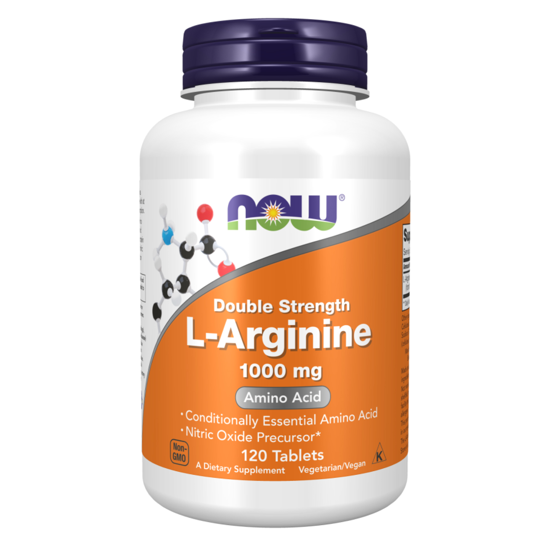L-Arginine 1000mg - 120 tabs (Повреждена банка) — фото 1