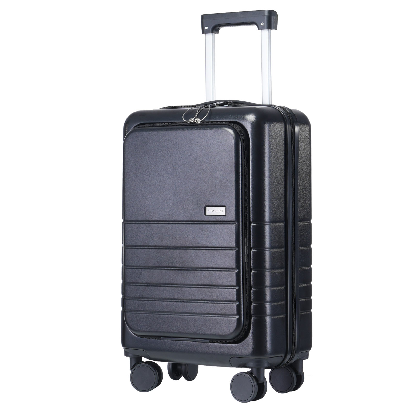 Валіза Semi Line 20" (S) Black (T5964-2)