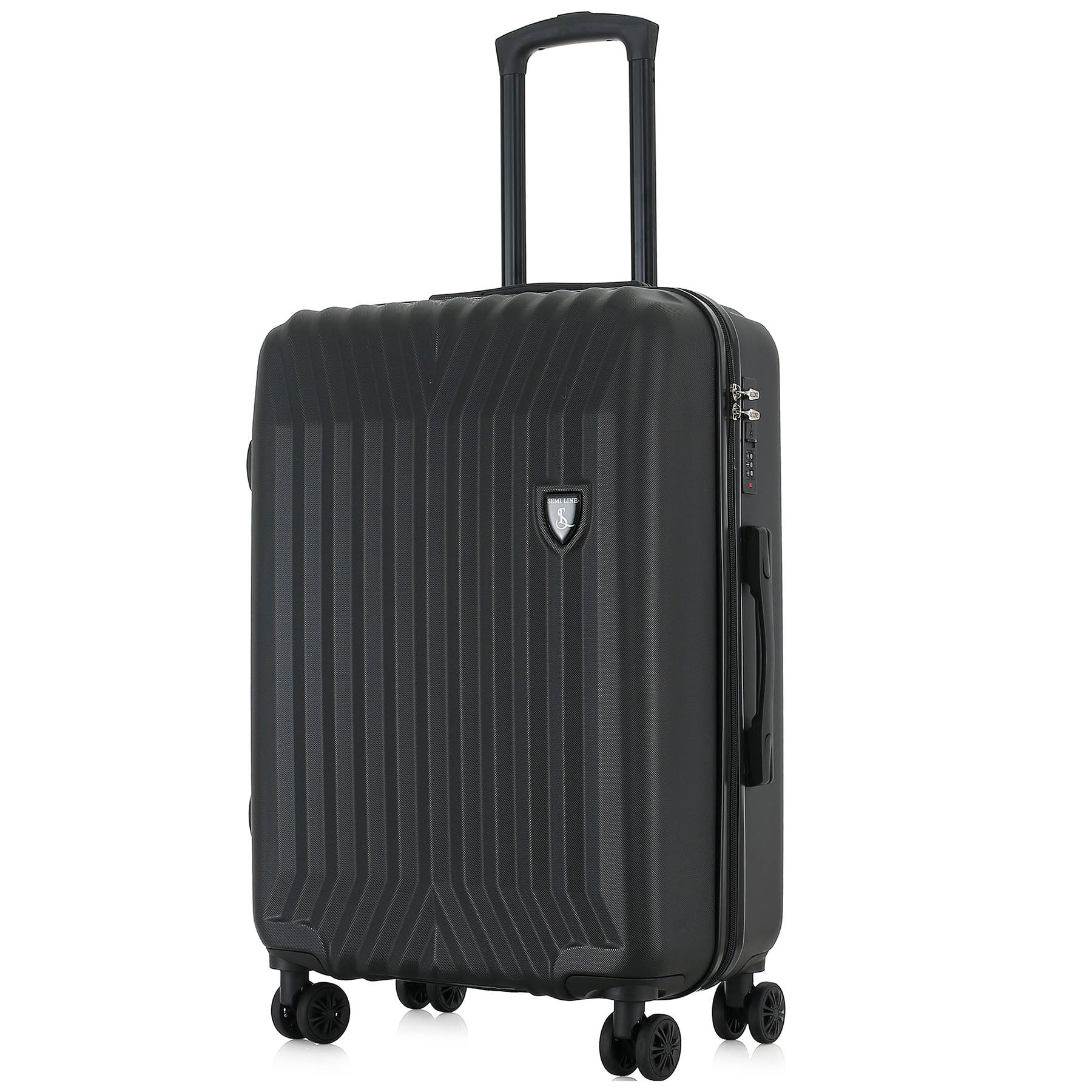 Валіза Semi Line 24" (M) Black (T5984-4)