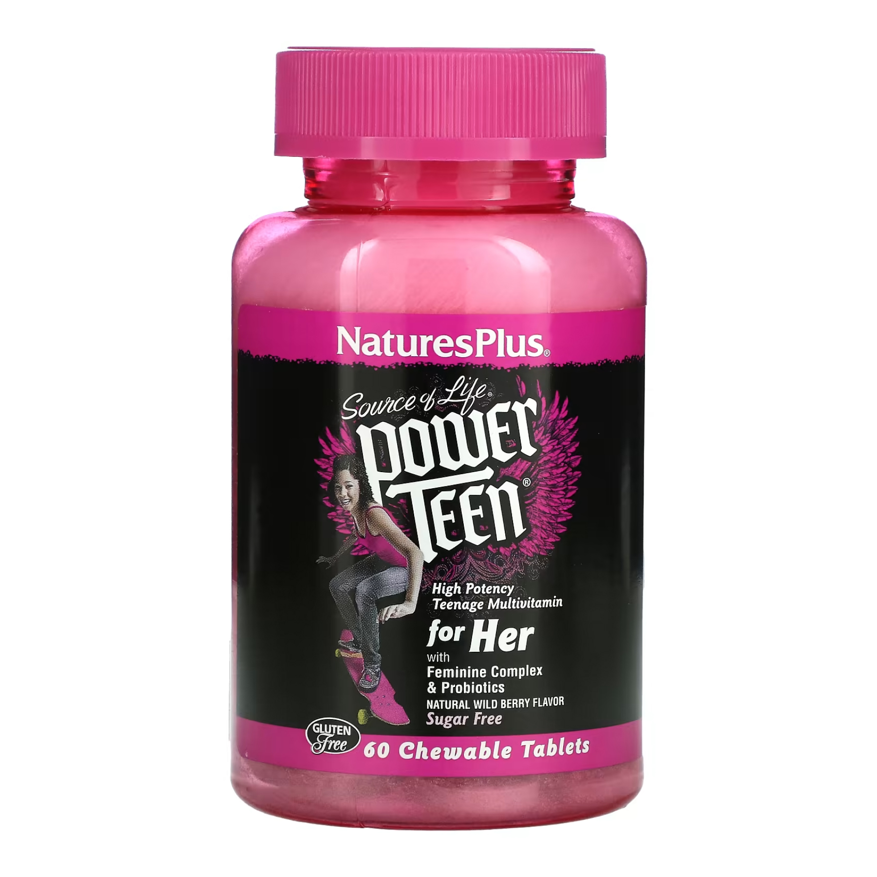 Power Teen Hers Chewable - 60 tabs (Затерта дата) — фото 1