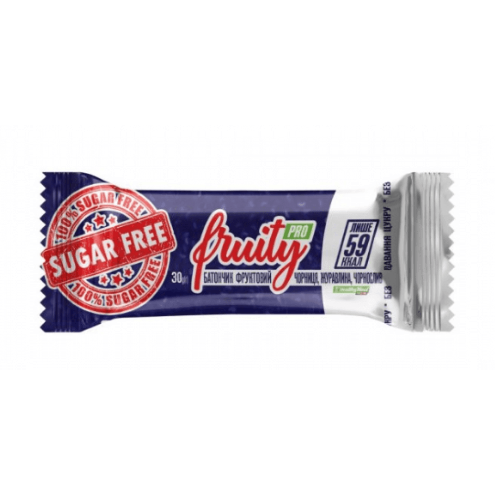 FRUITY Pro sugar free - 20х30g чорниця,журавлина,чорнослив