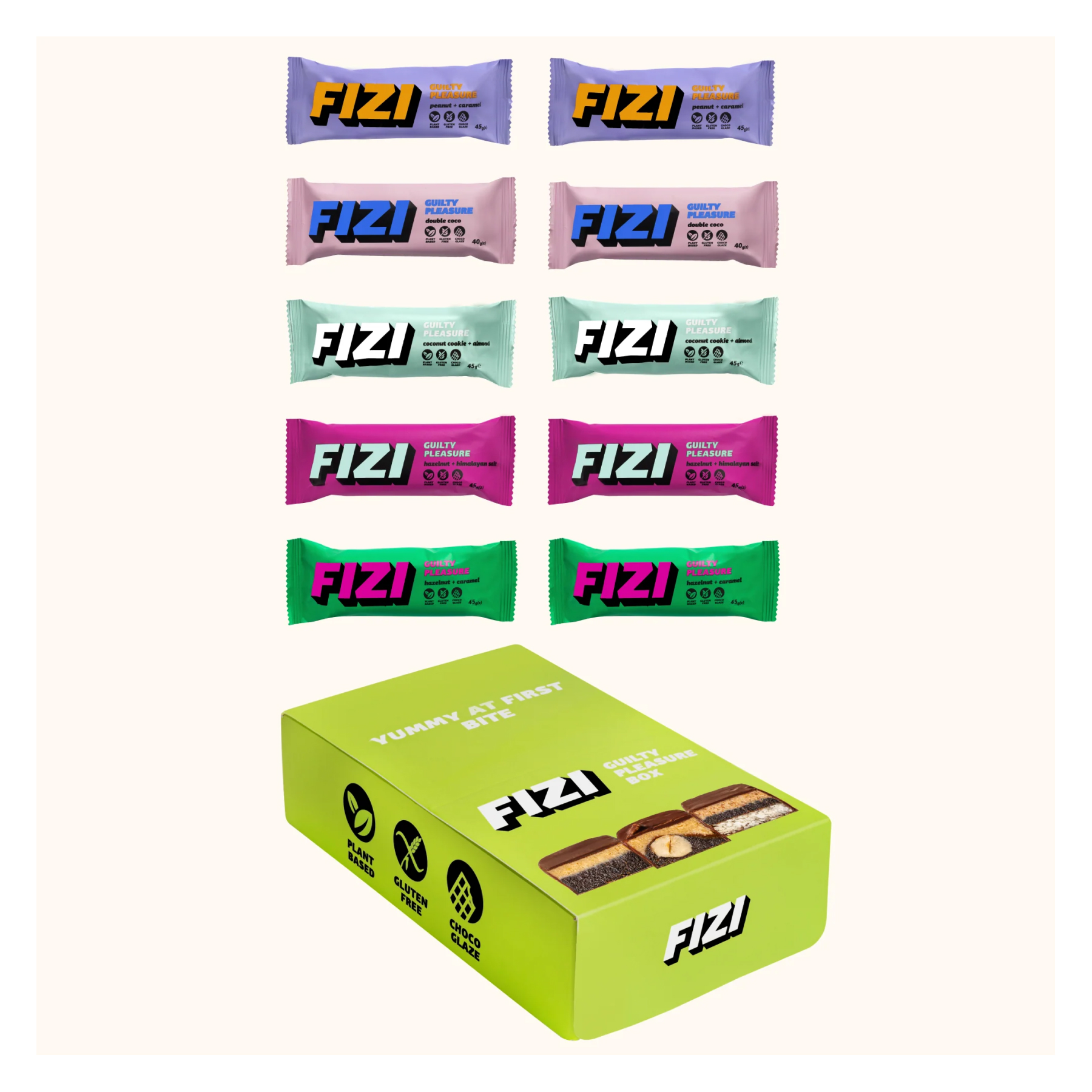 FIZI Guilty Pleasure Box, 10x45 г — фото 1