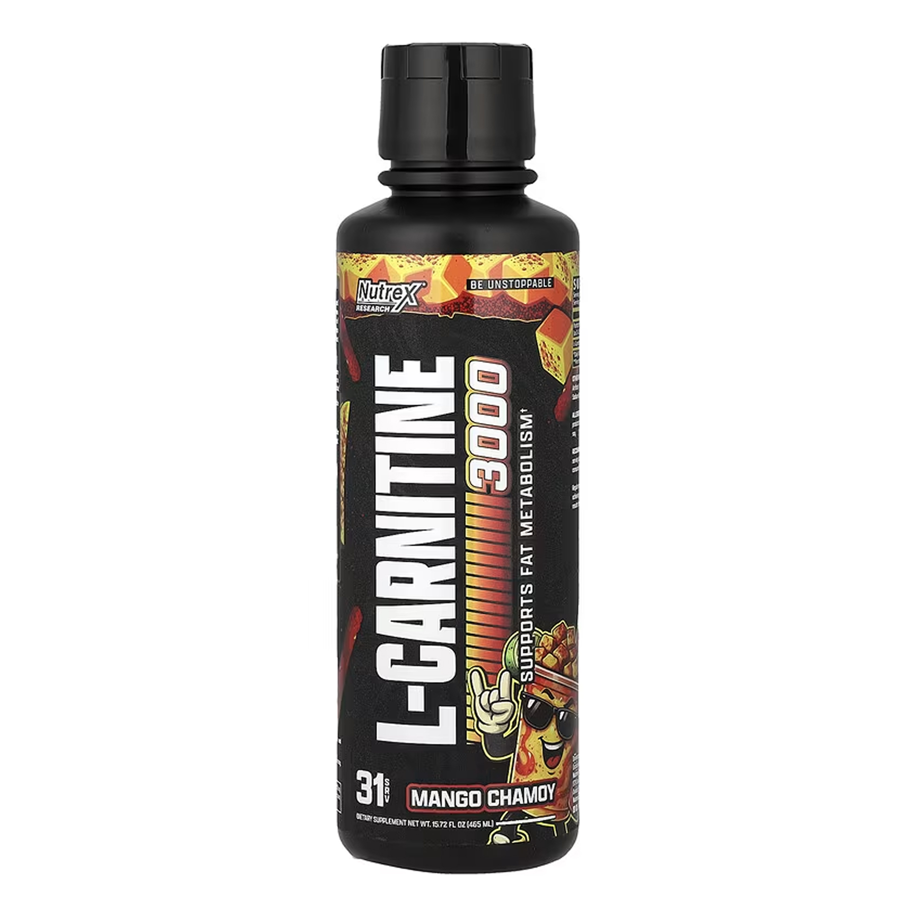 Liquid L-Carnitine 3000 - 480ml Mango Chamoy
