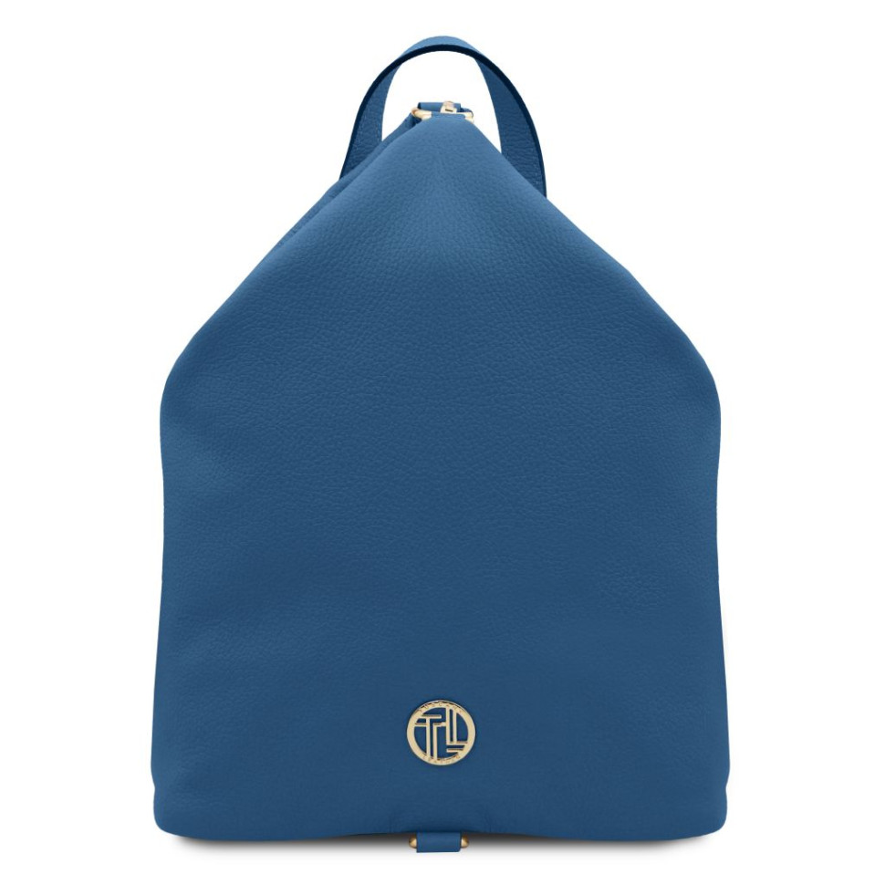 Женский кожаный рюкзак Dublin Tuscany TL142501 (Denim)