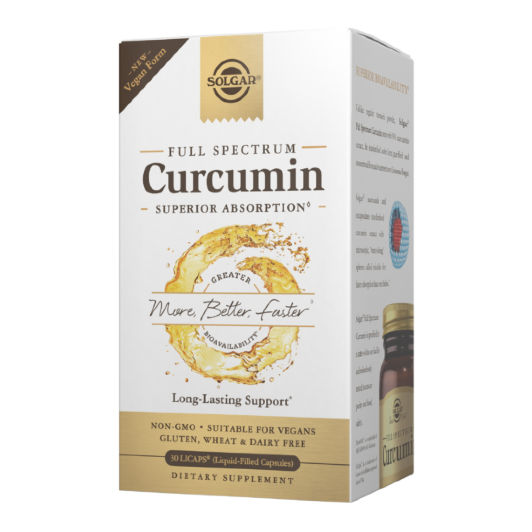 Full Spectrum Curcumin Liquid Extract - 30 softgels — фото 1