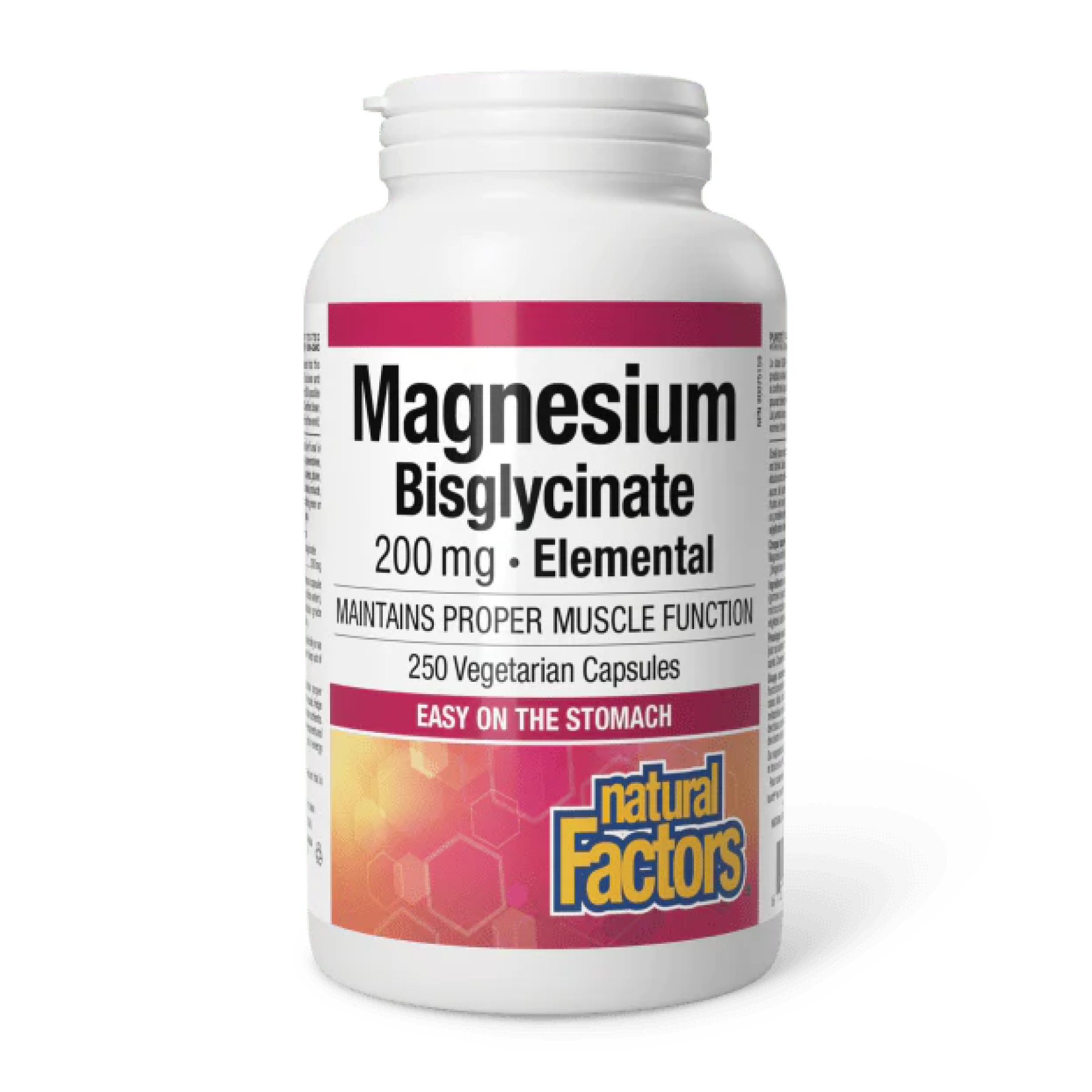 Magnesium Bisglycinate Pure 200 mg - 250 caps — фото 1