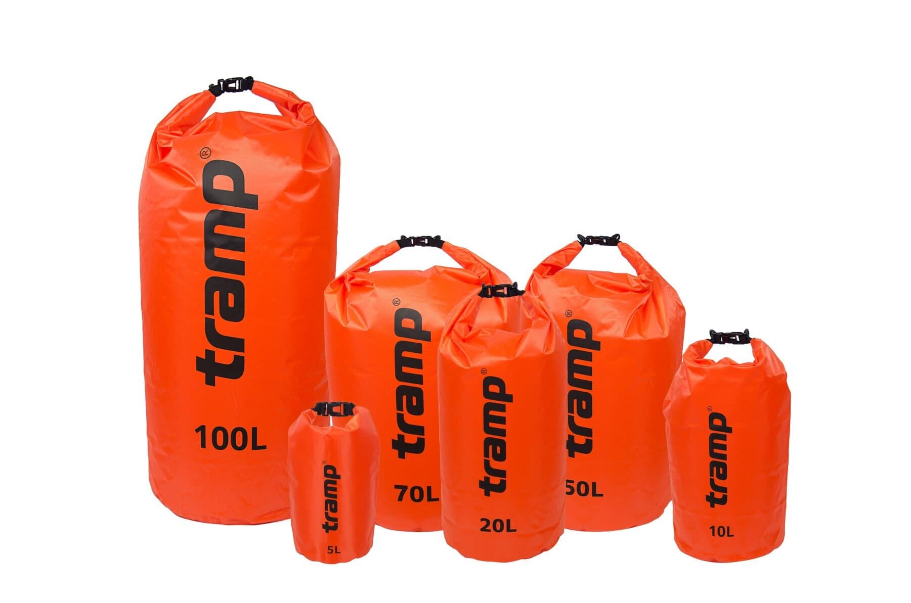 Гермомешок Tramp PVC Diamond Rip-Stop 20 Помаранчевий
