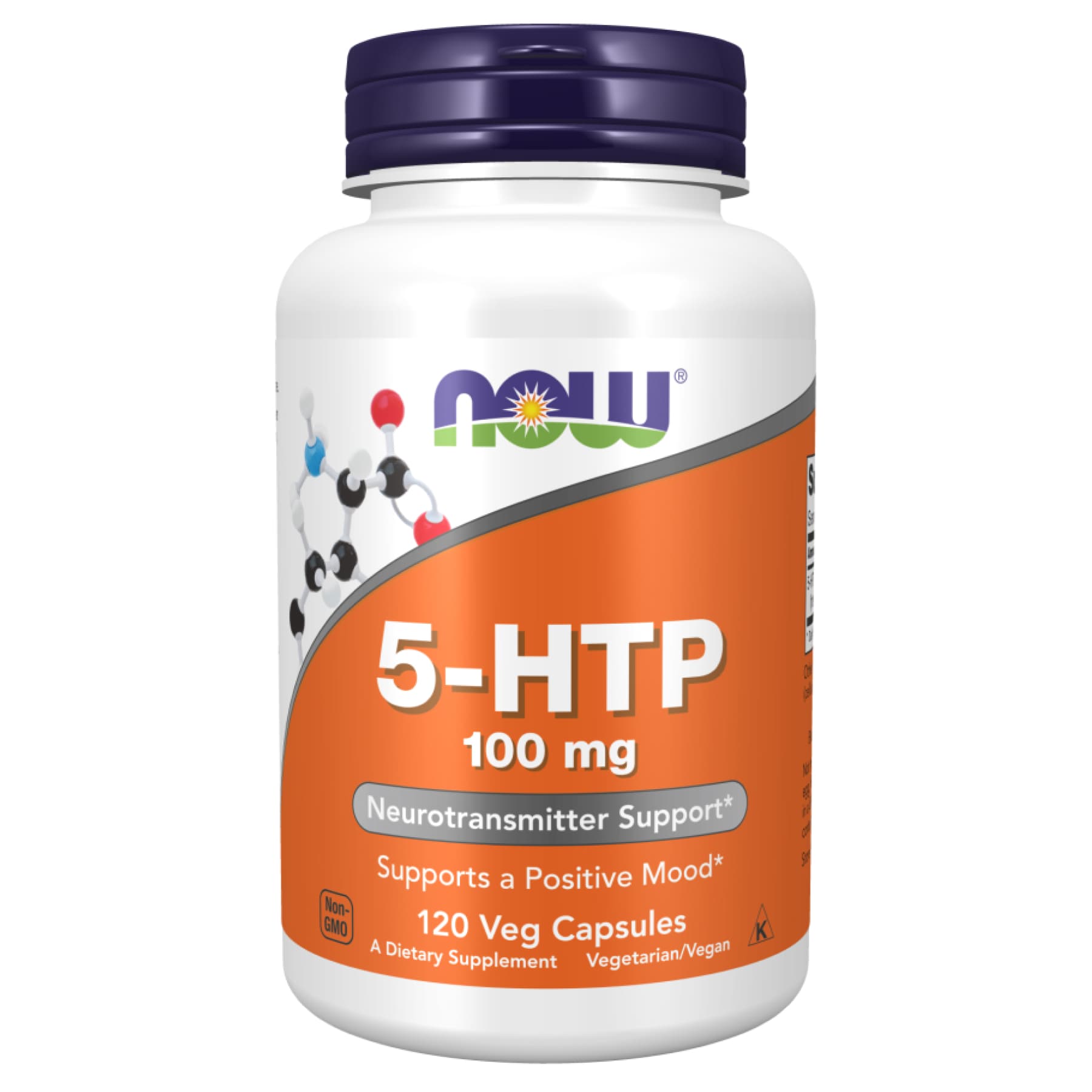 5-HTP, 100 мг, 120 вег. капсул
