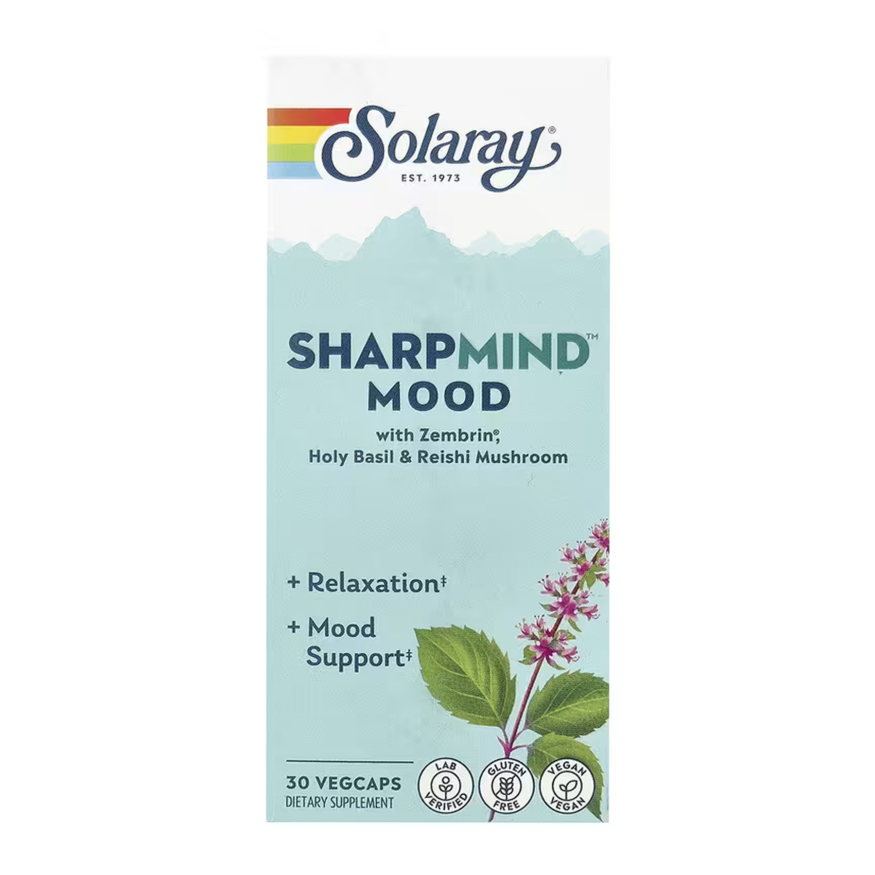 SharpMind Nootropics Mood CTN, 30 вег. капсул