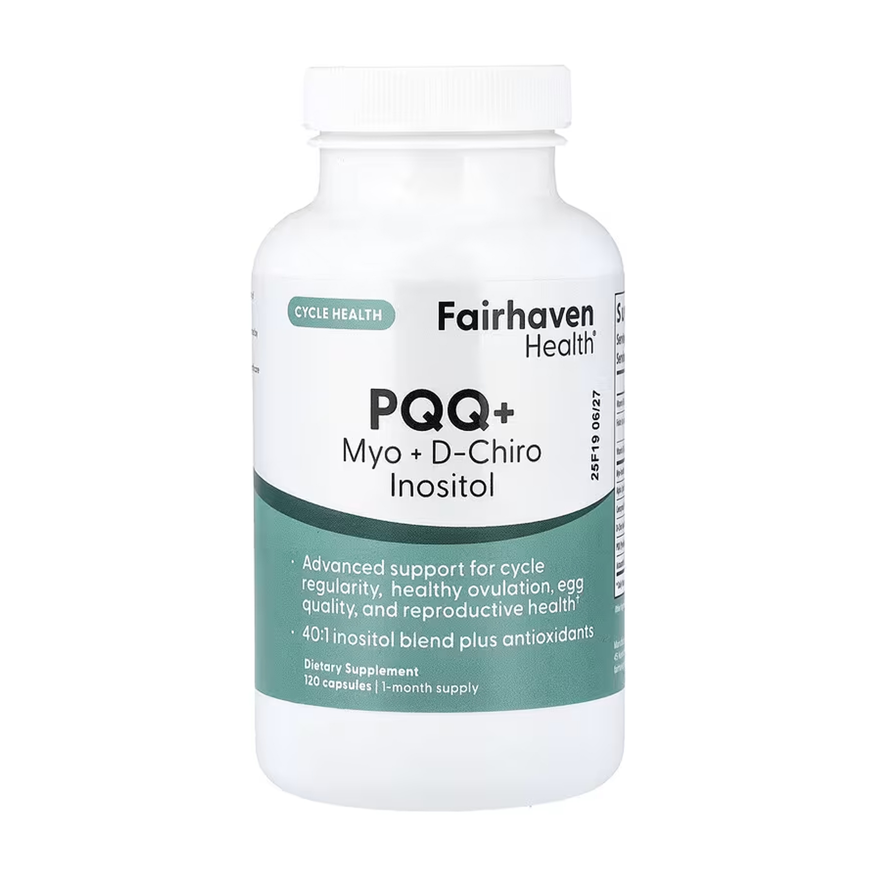 PQQ + Myo + D-Chiro Inositol Plus - 120 caps — фото 1