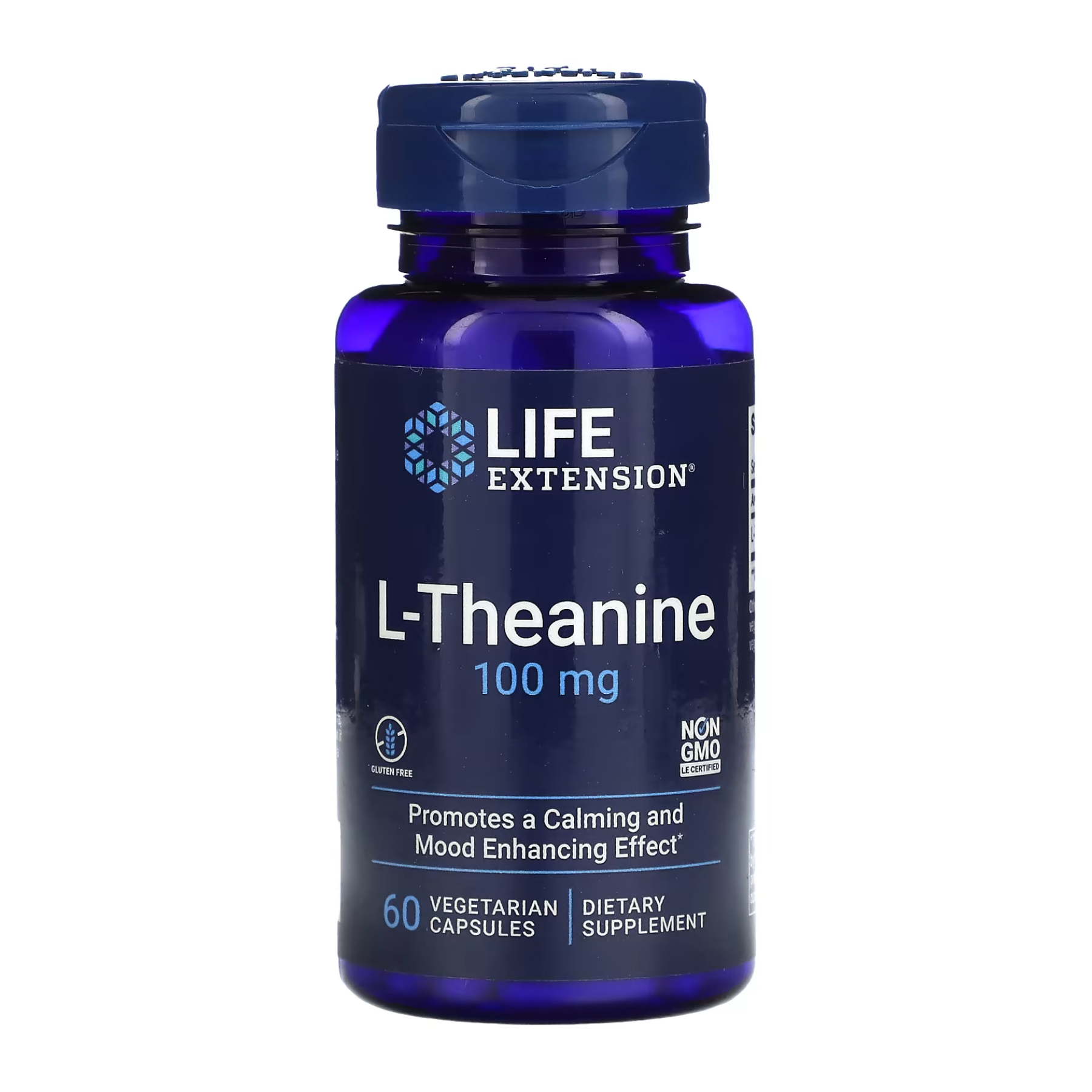 L-Theanine 100 mg - 60 vcaps (До 01.27) — фото 1