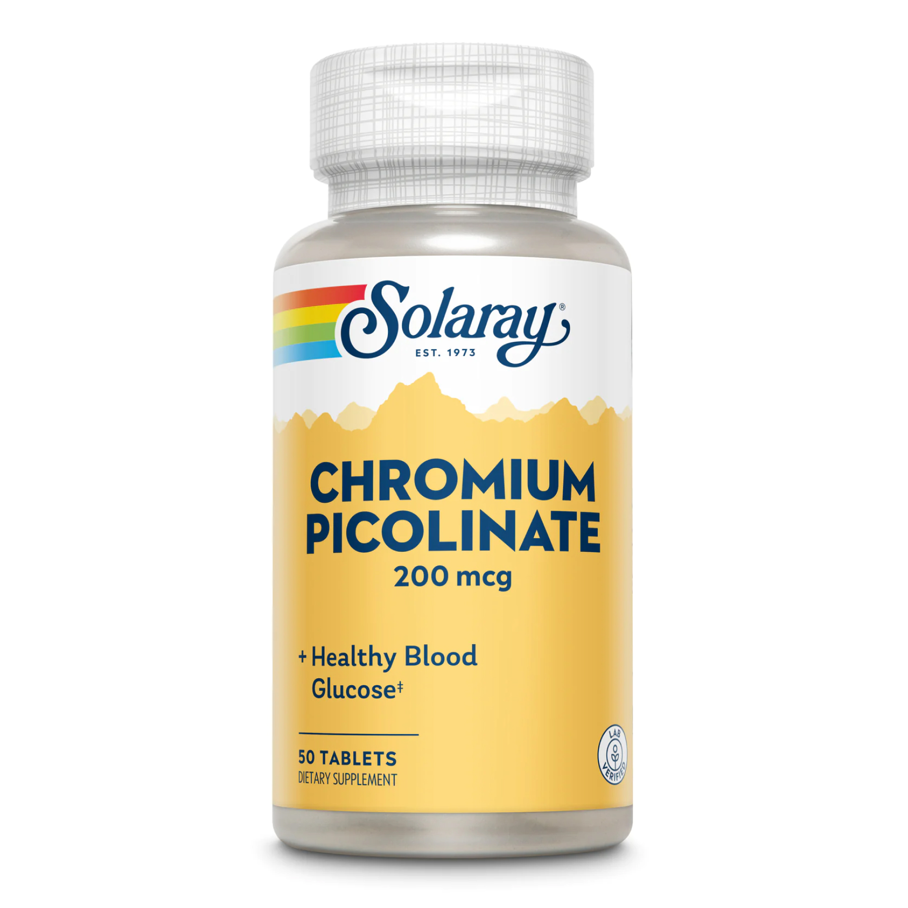 Chromium Picolinate 200mcg - 50 tabs (Повреждена банка)