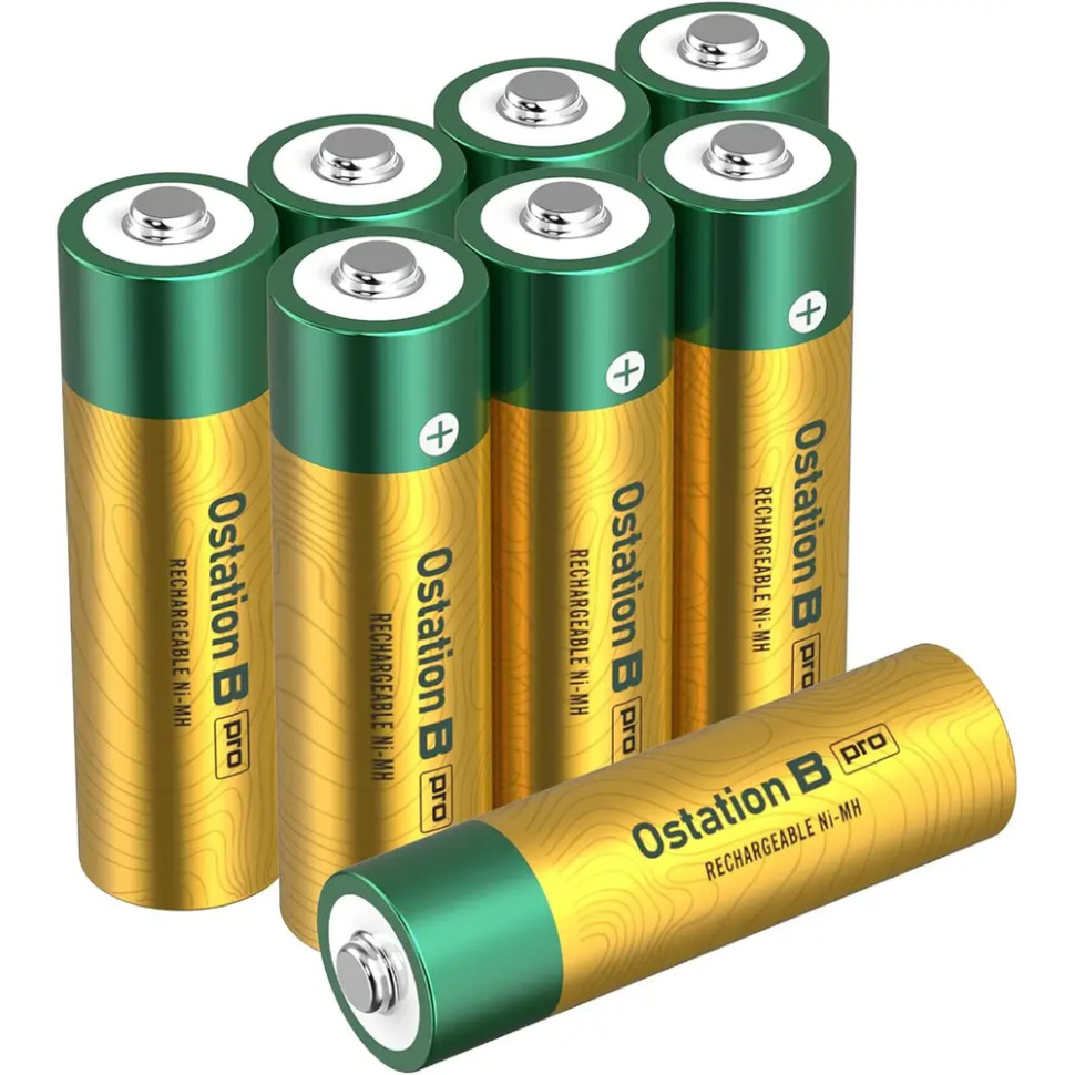 Набір акумуляторів Olight B Pro AA 2100 mAh. 8 шт