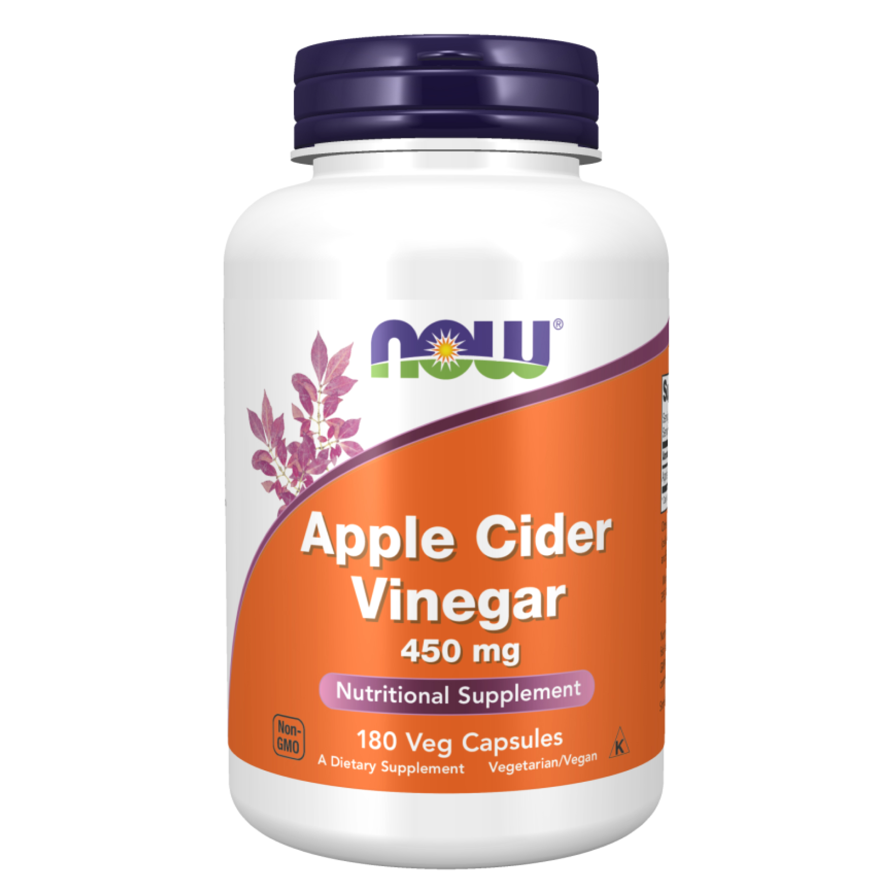 Apple Cider Vinegar 450 mg - 180 vcaps (До 04.27) — фото 1