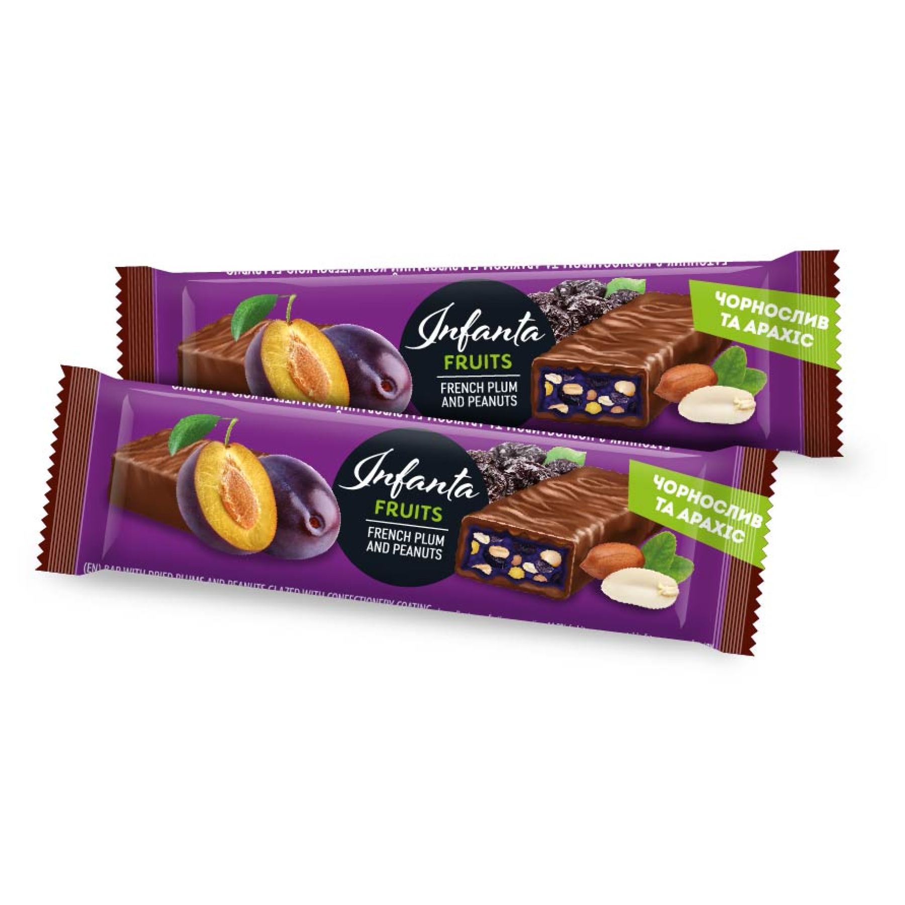 Infanta Fruits - 40g French Plum and Peanut (Поштучно) — фото 1