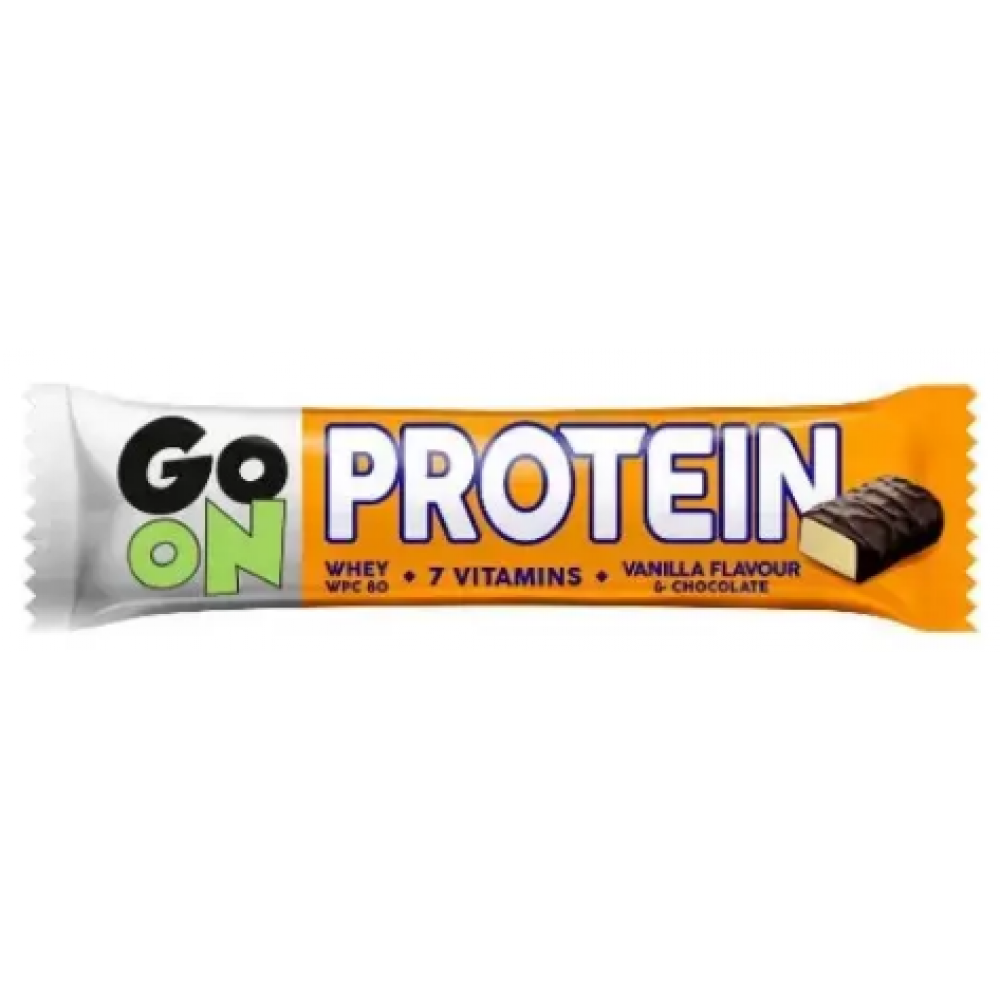 Protein Bar - 50g Vanilla chocolate (Поштучно) — фото 1