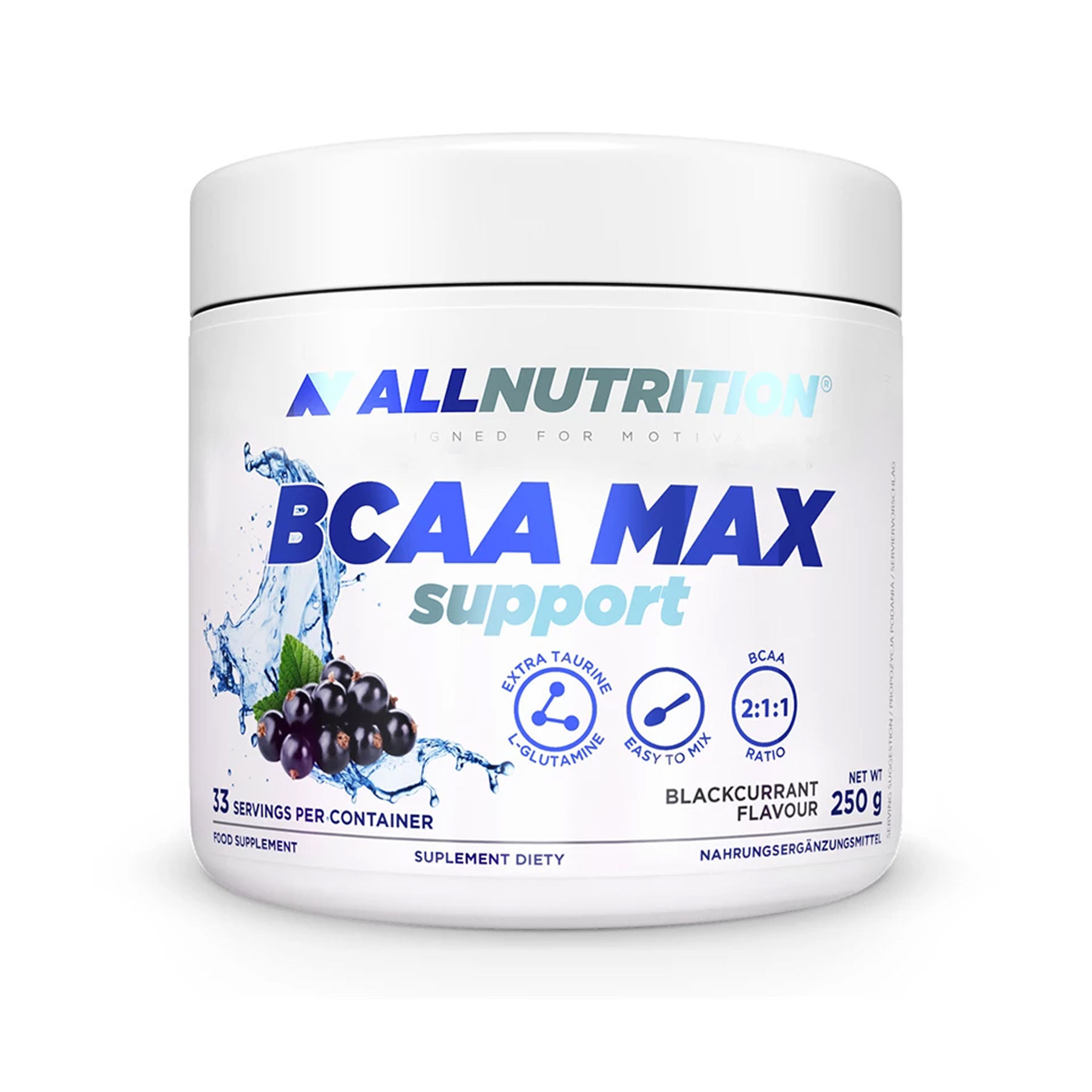 BCAA Max Support - 250g Lemon — фото 1