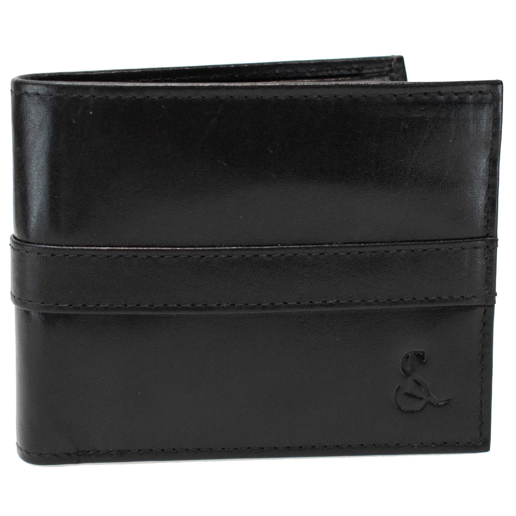 Портмоне чоловіче шкіряне Semi Line RFID Black (P8265-0) — фото 1
