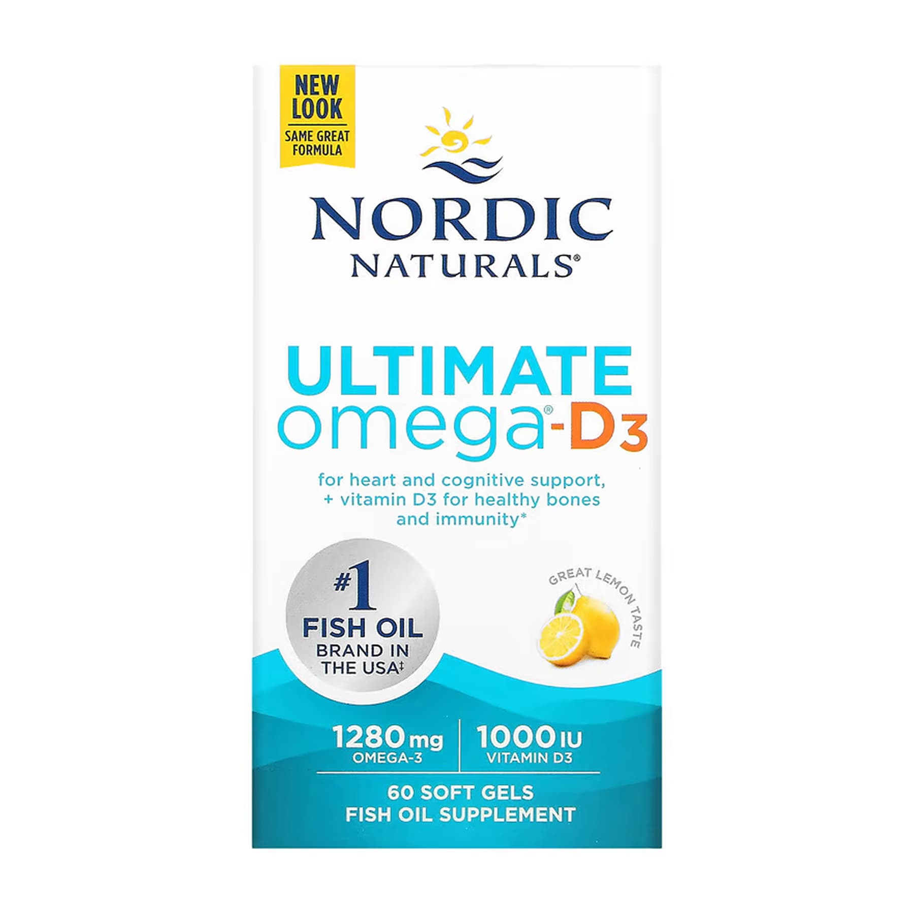 Ultimate Omega-D3 - 60 softgels — фото 1
