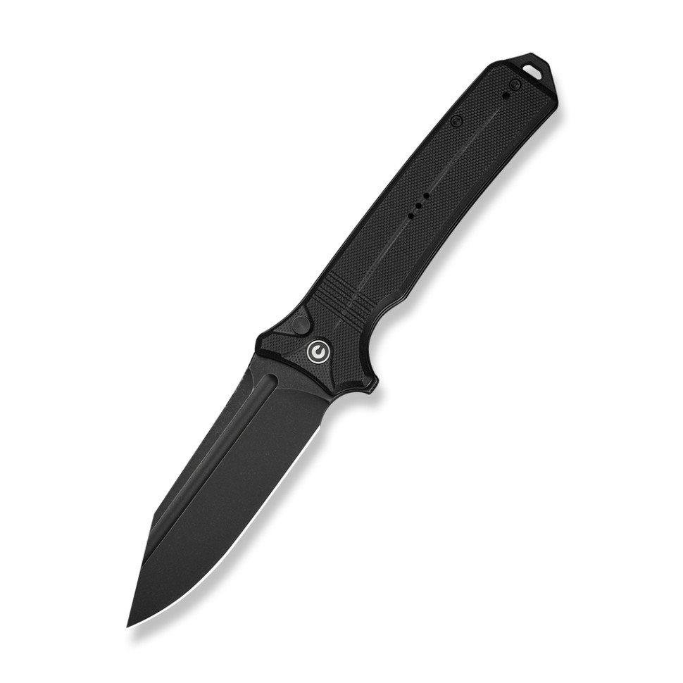 Ніж складаний туристичний Civivi Neurohaptic, (9.5 см) Nitro-V / G10 чорний