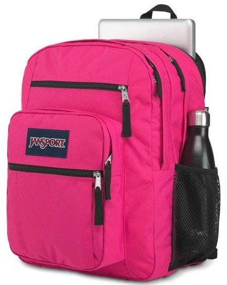 Городской рюкзак 34L Jansport Backpack Big Student розовый