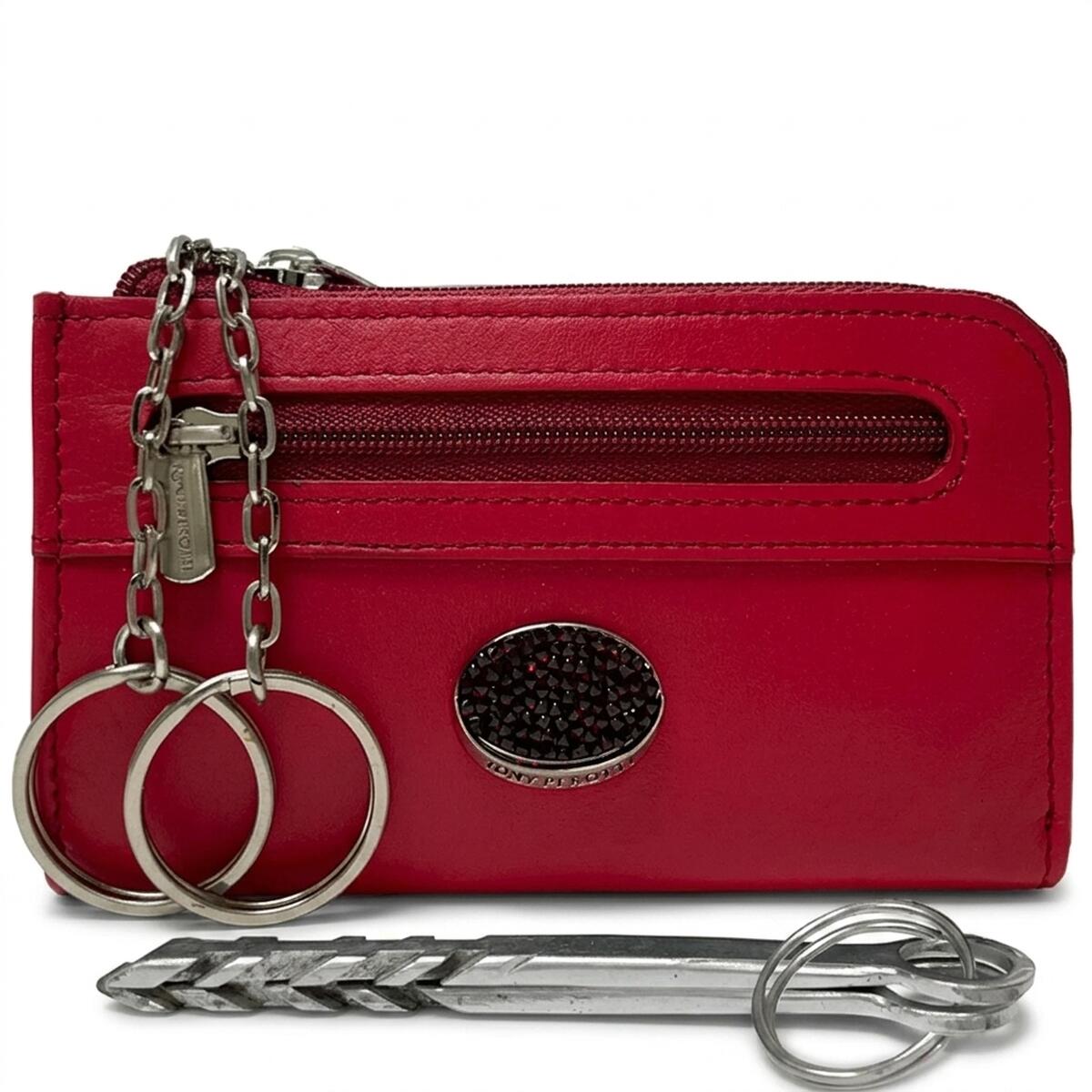 Ключница Tony Perotti Swarovski 1941L marlboro (90024) Красная — фото 1